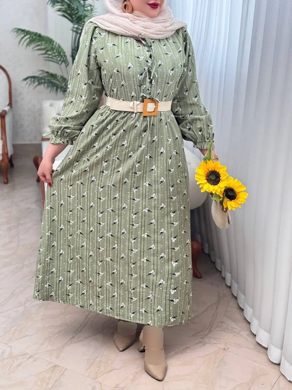 پیراهن کوک دوزی پونه 3098