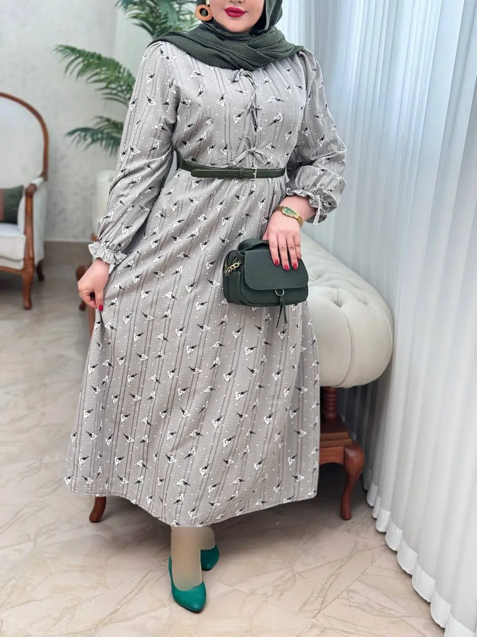 پیراهن کوک دوزی پونه 3098
