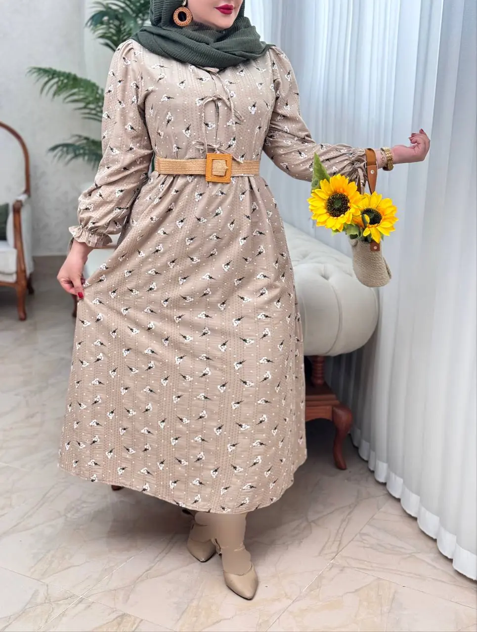 پیراهن کوک دوزی پونه 3098