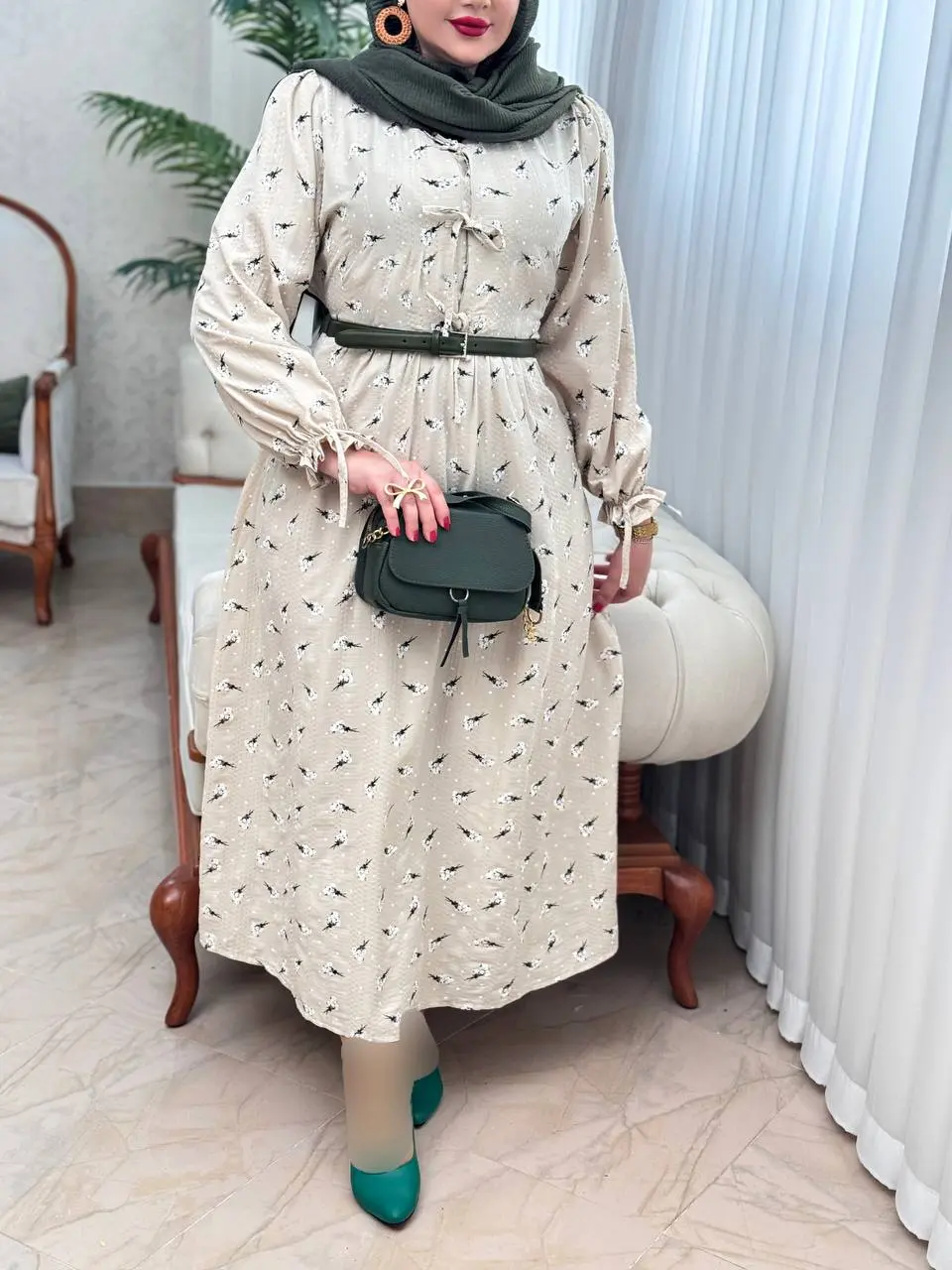 پیراهن کوک دوزی پونه 3098