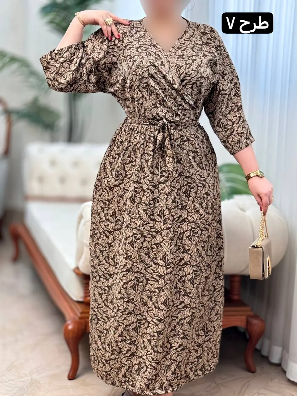 پیراهن فلور نینا 2758