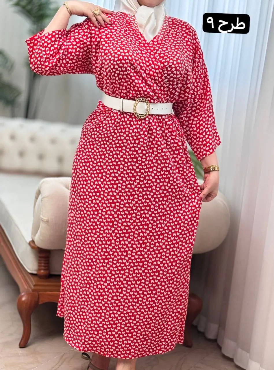 پیراهن فلور نینا 2758