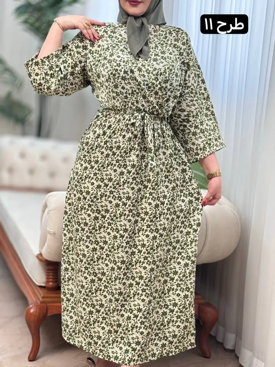 پیراهن فلور نینا 2758