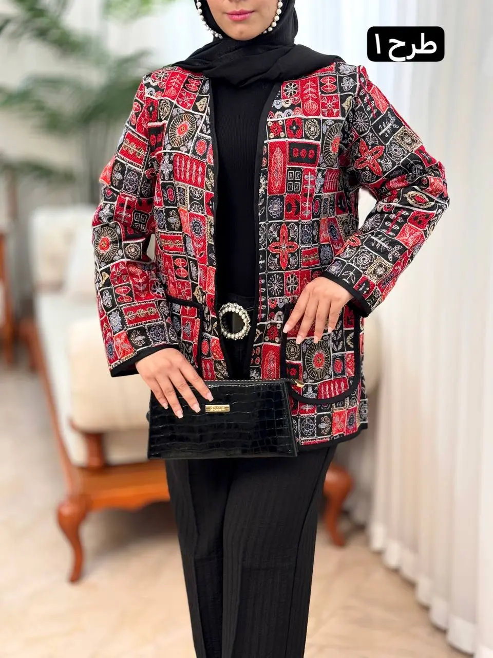 کت تافته سارا ۳۱۶۱
