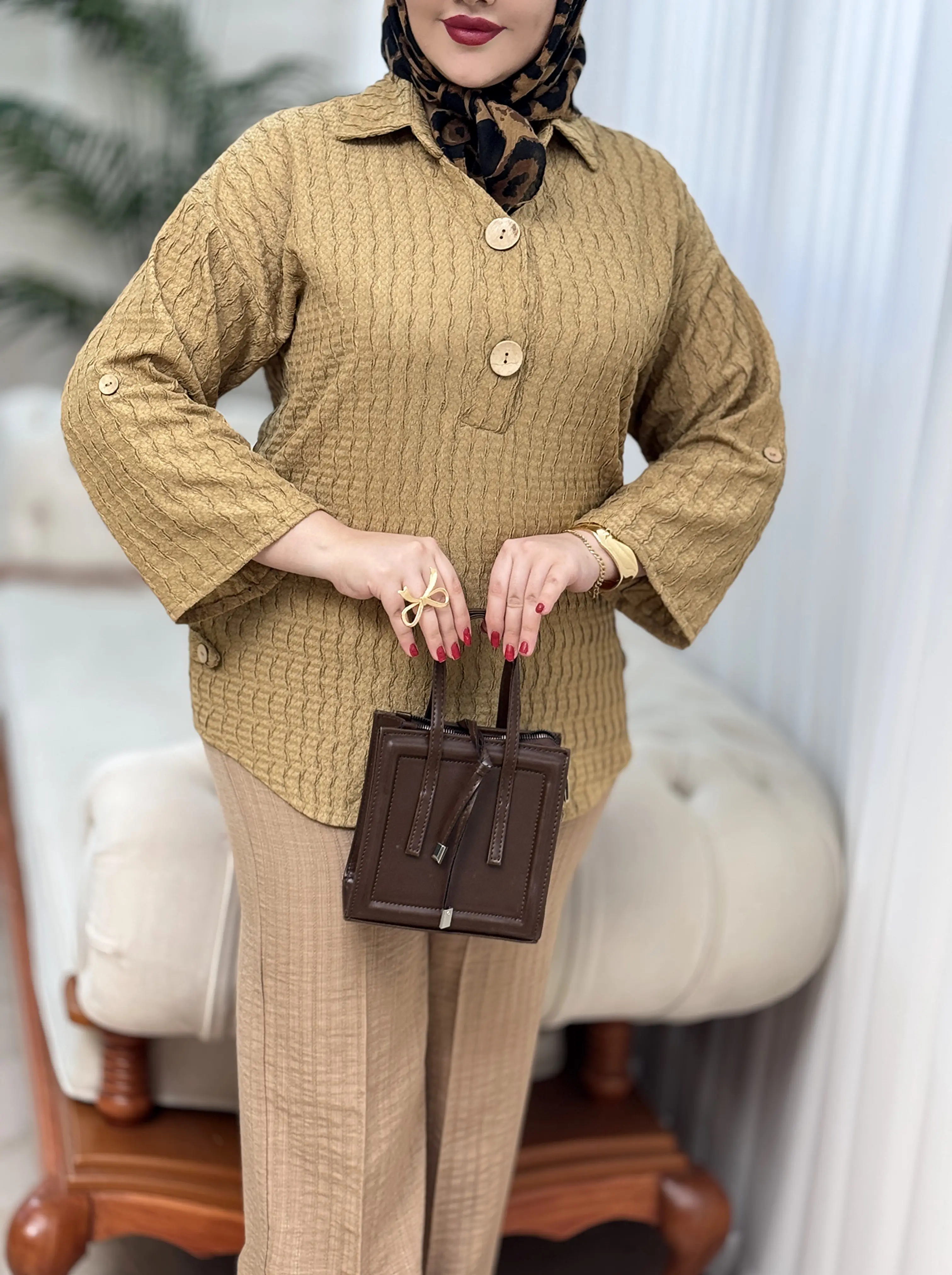 تونیک مراکشی سه دکمه ۳۱۷۹