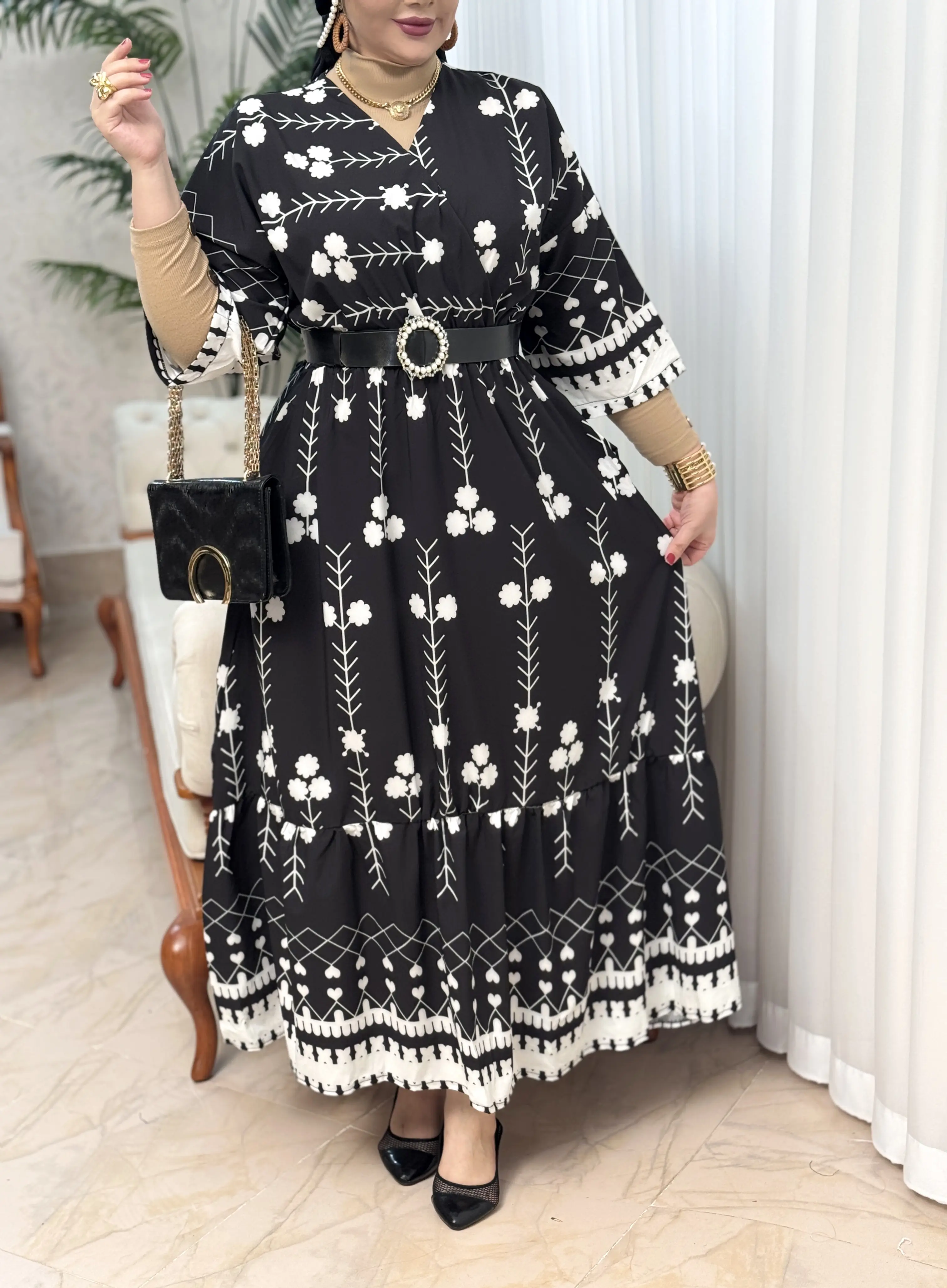 پیراهن فلور سارا 3220