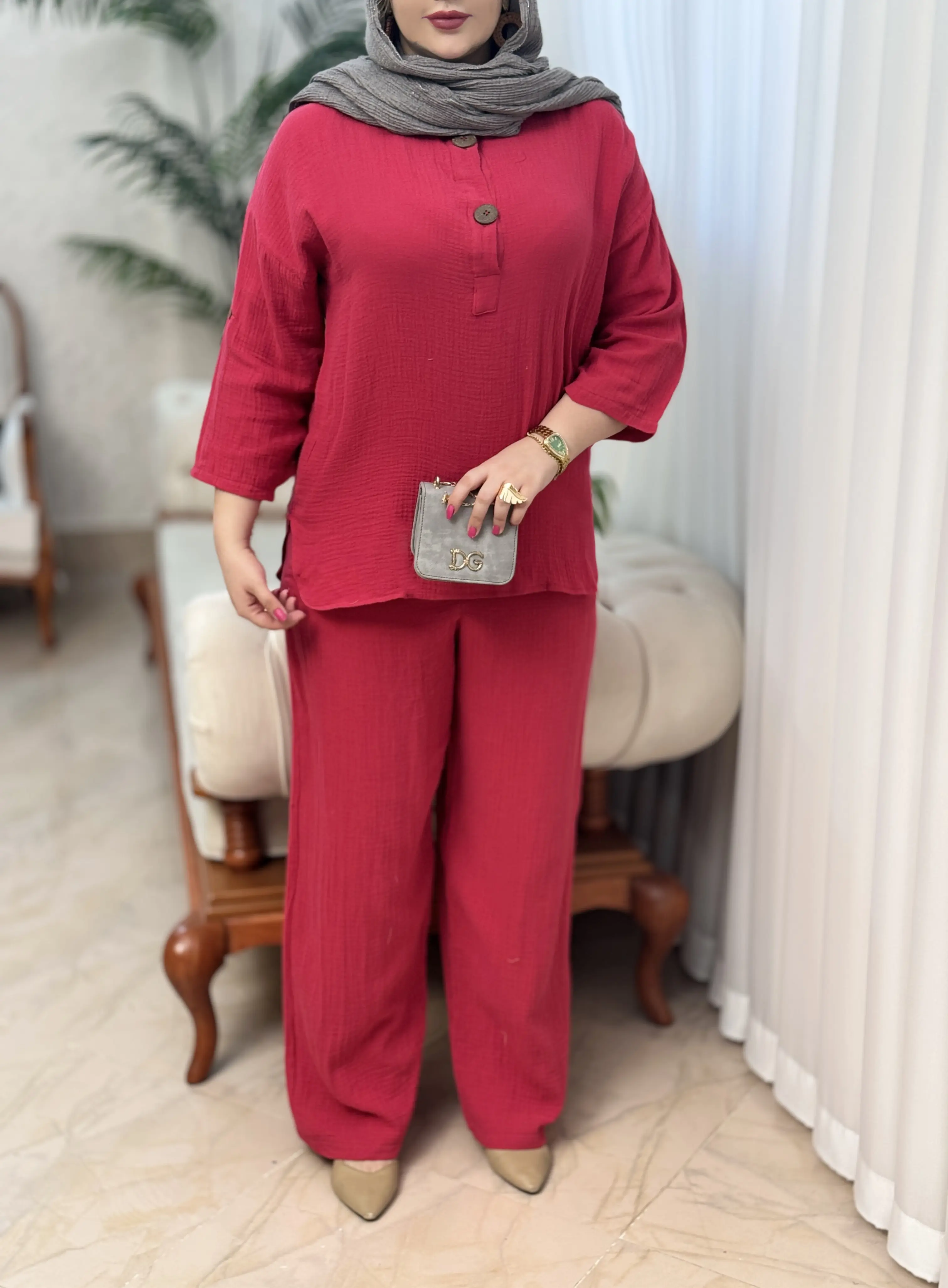ست دبل فیس جلو دکمه ۳۲۴۲