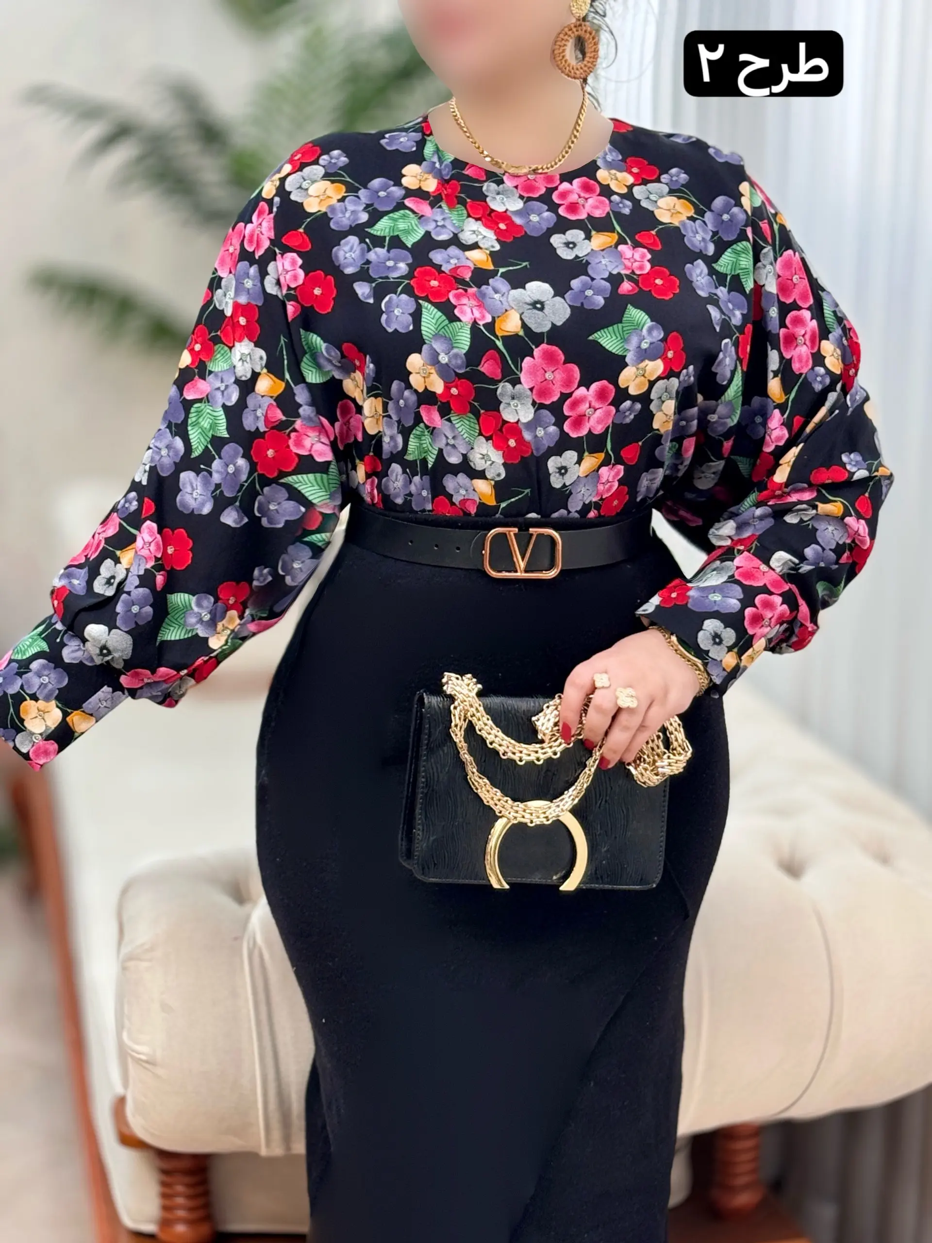 شومیز نخی کیمونو  3264