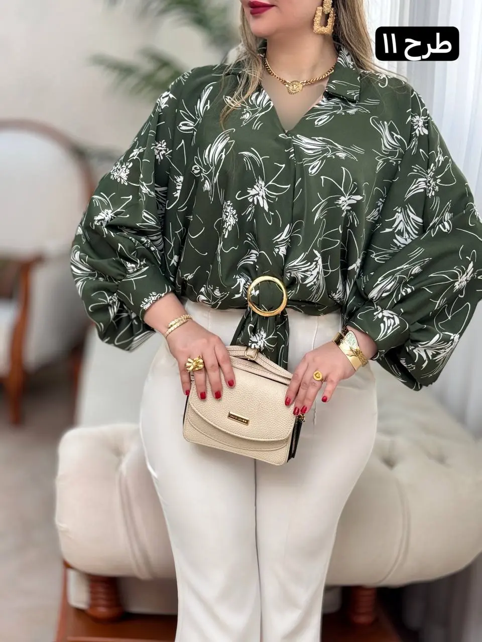 شومیز جلو حلقه ویکاد 3020