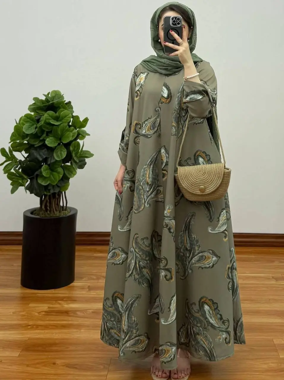 پیراهن ایتالیایی ترمه 3199