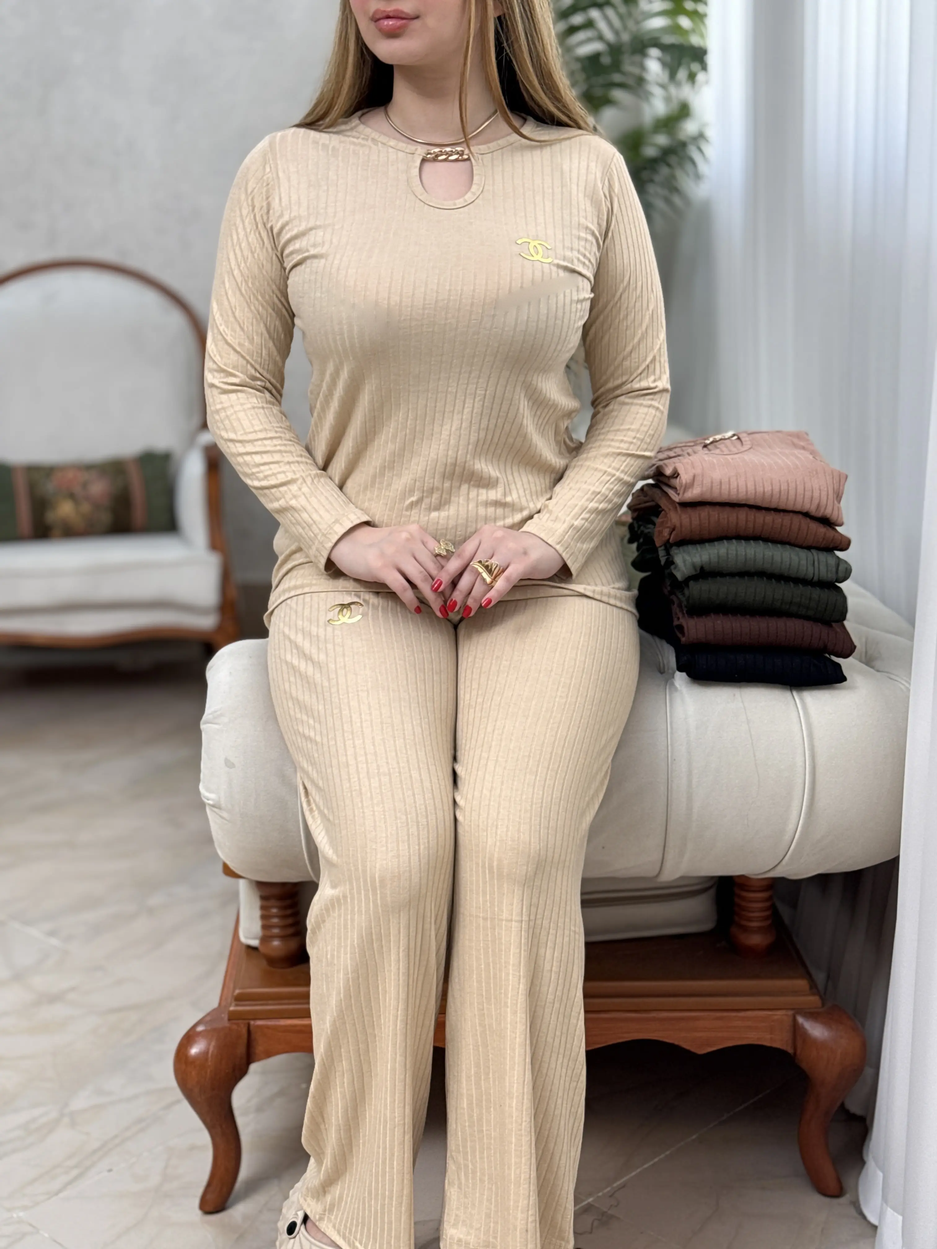 ست آکاردئونی یقه زنجیری 3356