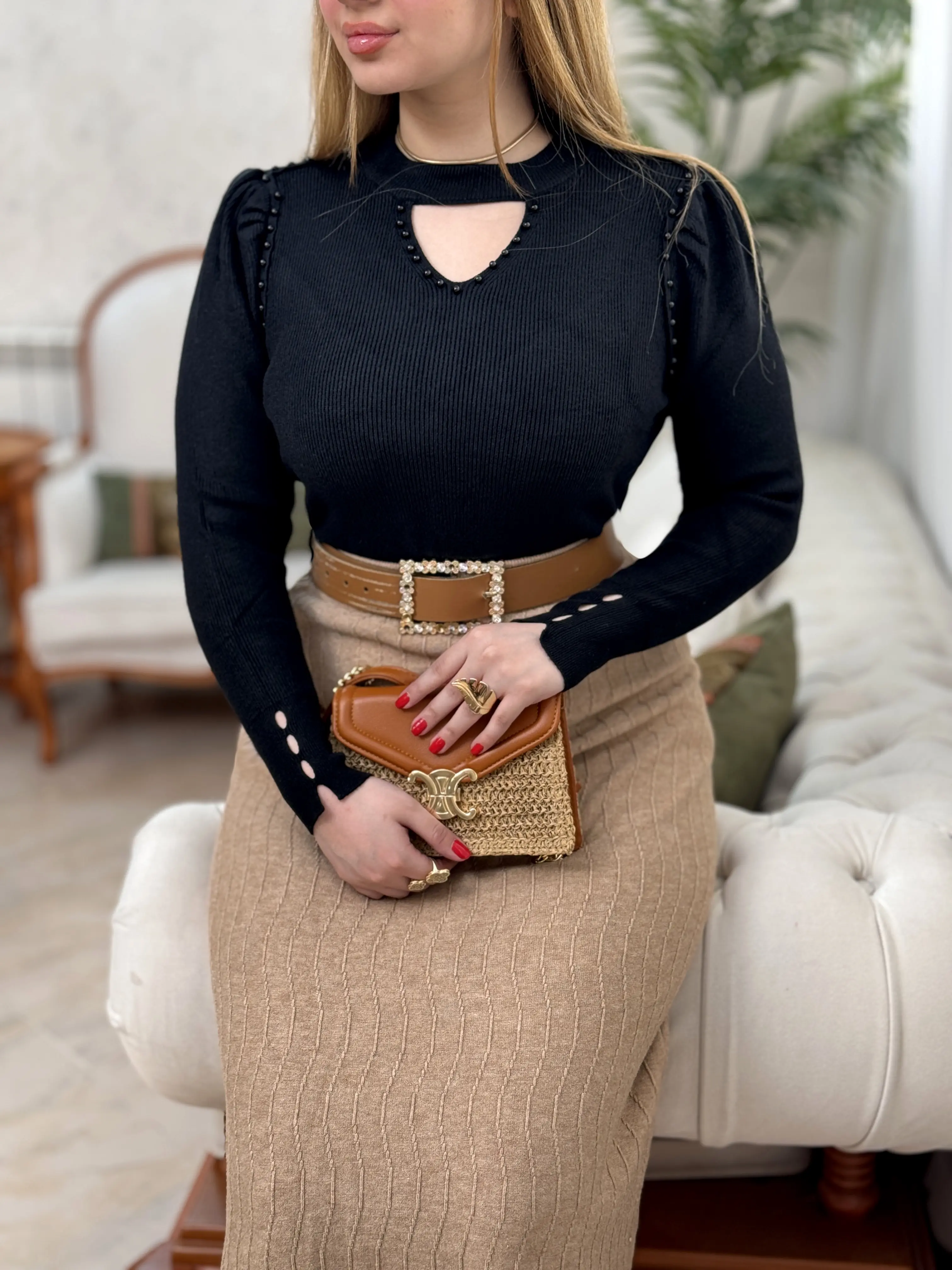 بلوز بافت رونیکا 3361