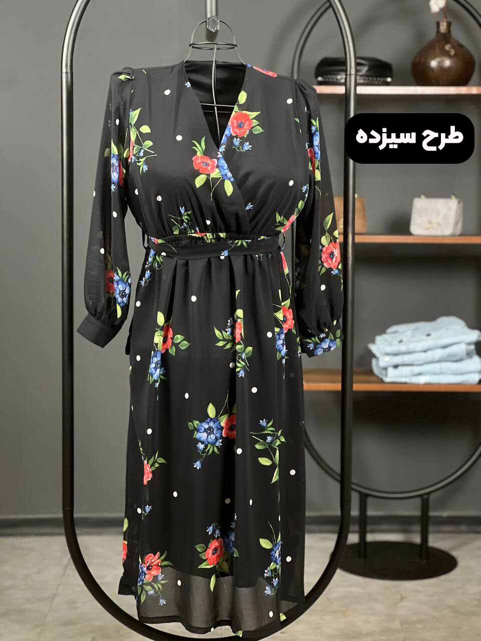 پیراهن حریر چپ و راستی 1291