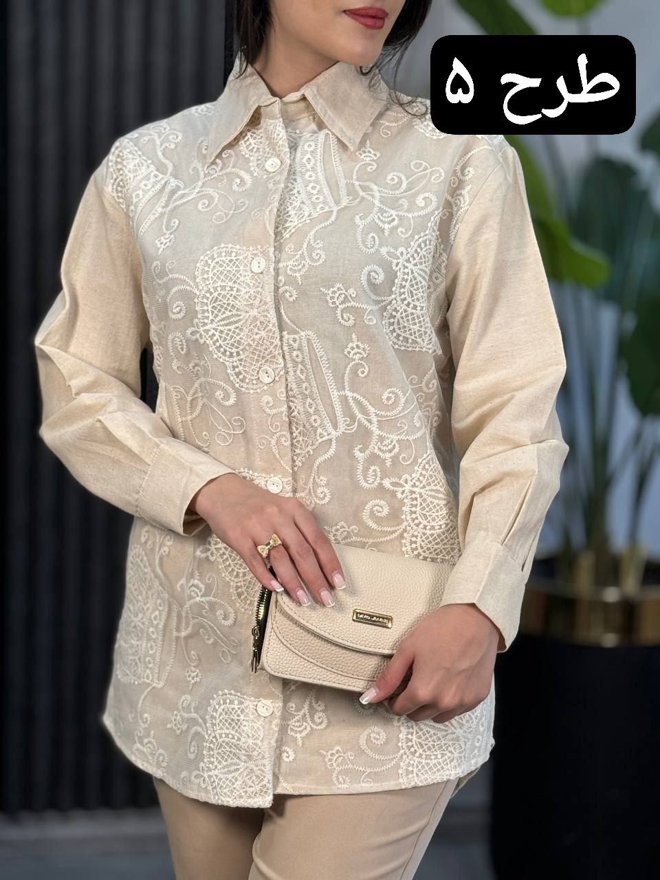 تونیک لینن نچرال ستایش کد 1837