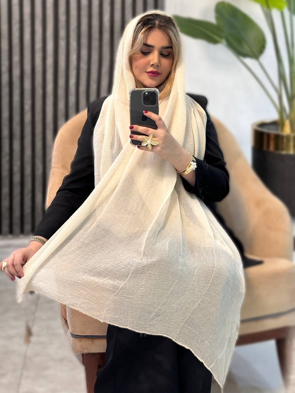 شال نخ ترک ژینا 1839