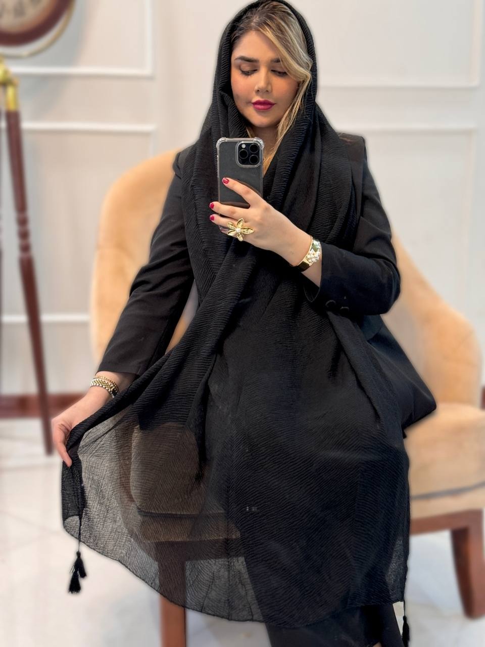 شال نخ ترک ژینا 1839