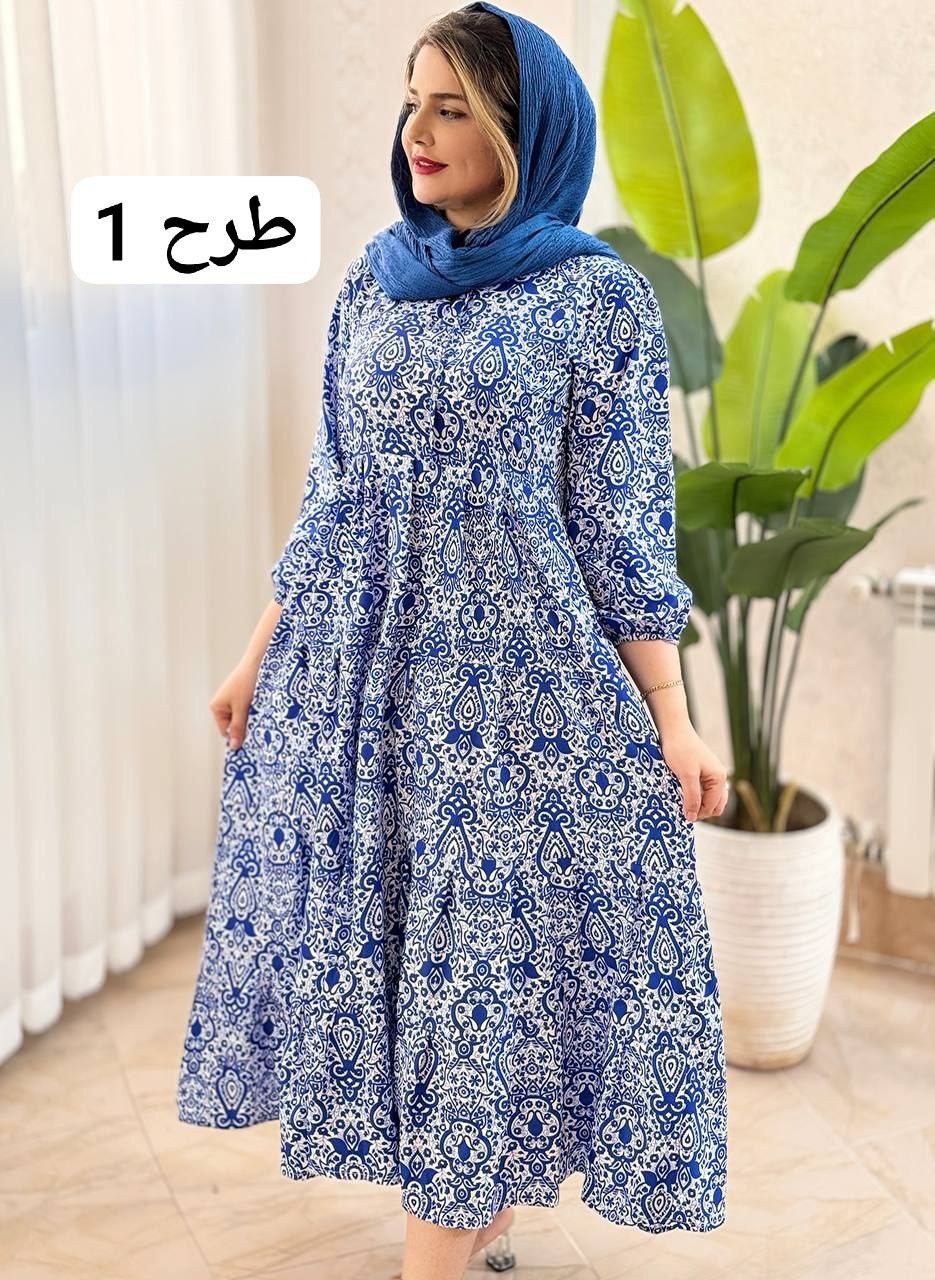 پیراهن فلور آذین کد ۱۵۰۱