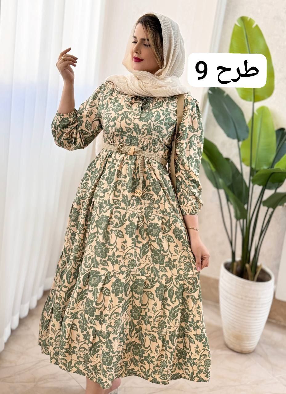 پیراهن فلور آذین کد ۱۵۰۱