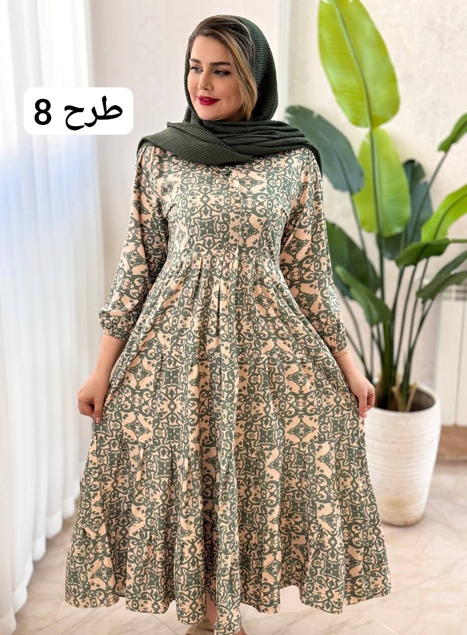 پیراهن فلور آذین کد ۱۵۰۱
