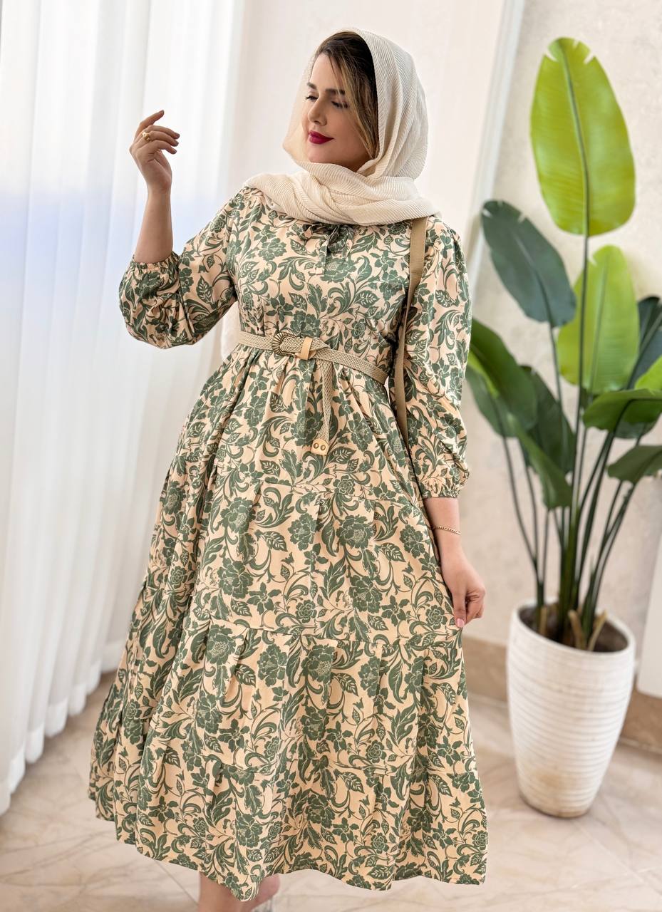 پیراهن فلور آذین کد ۱۵۰۱