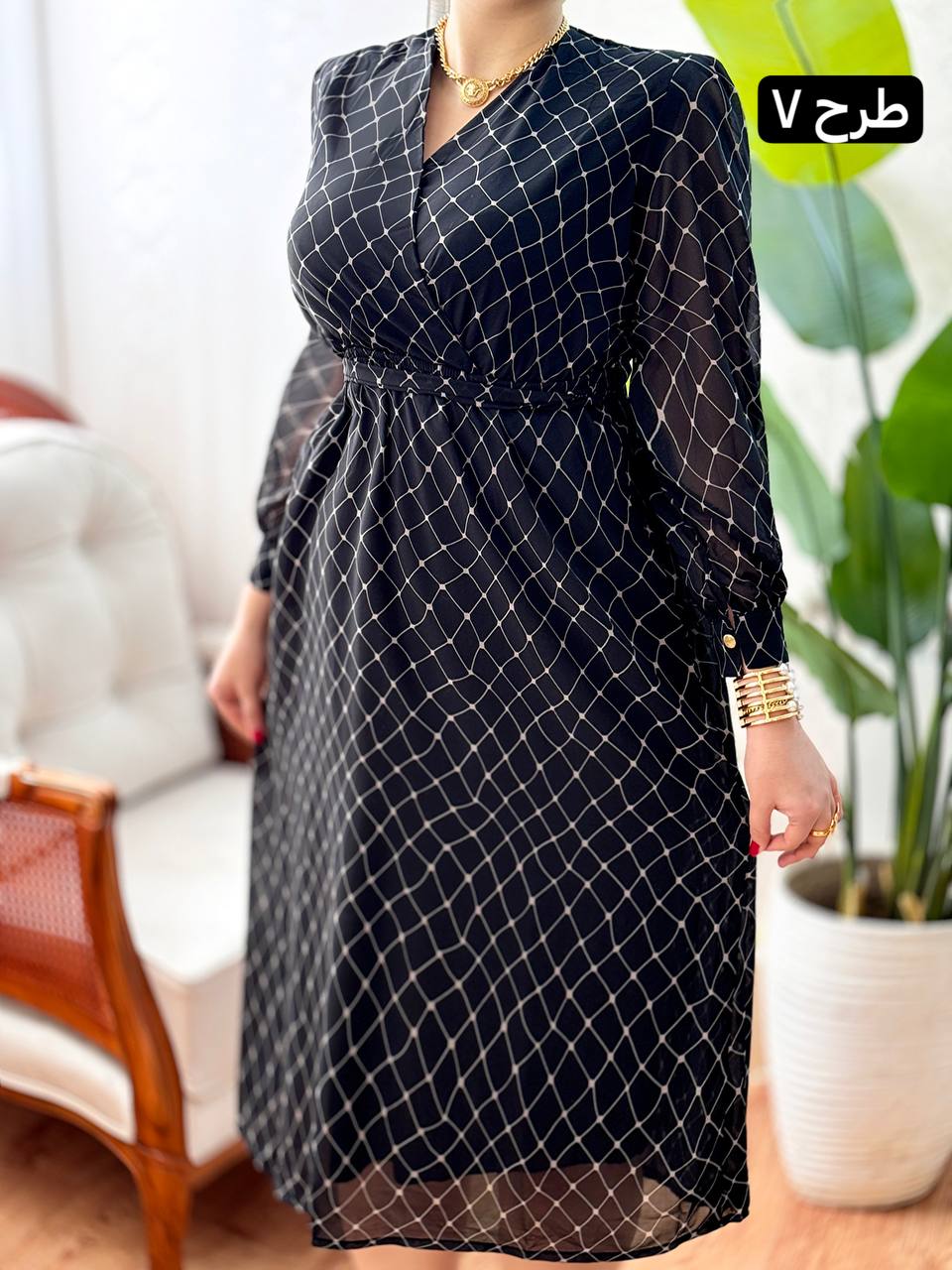 پیراهن حریر مریم 2020
