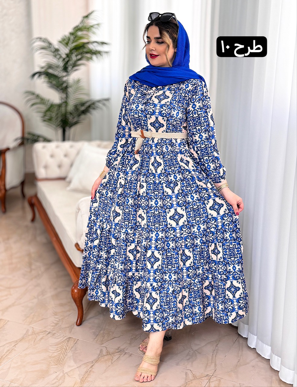 پیراهن فلور آذین کد ۱۵۰۱