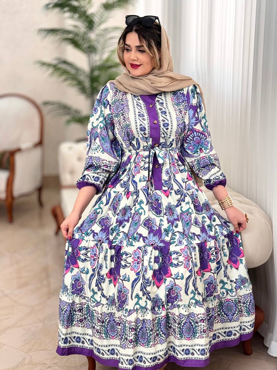 پیراهن مزونی عطرا 2030