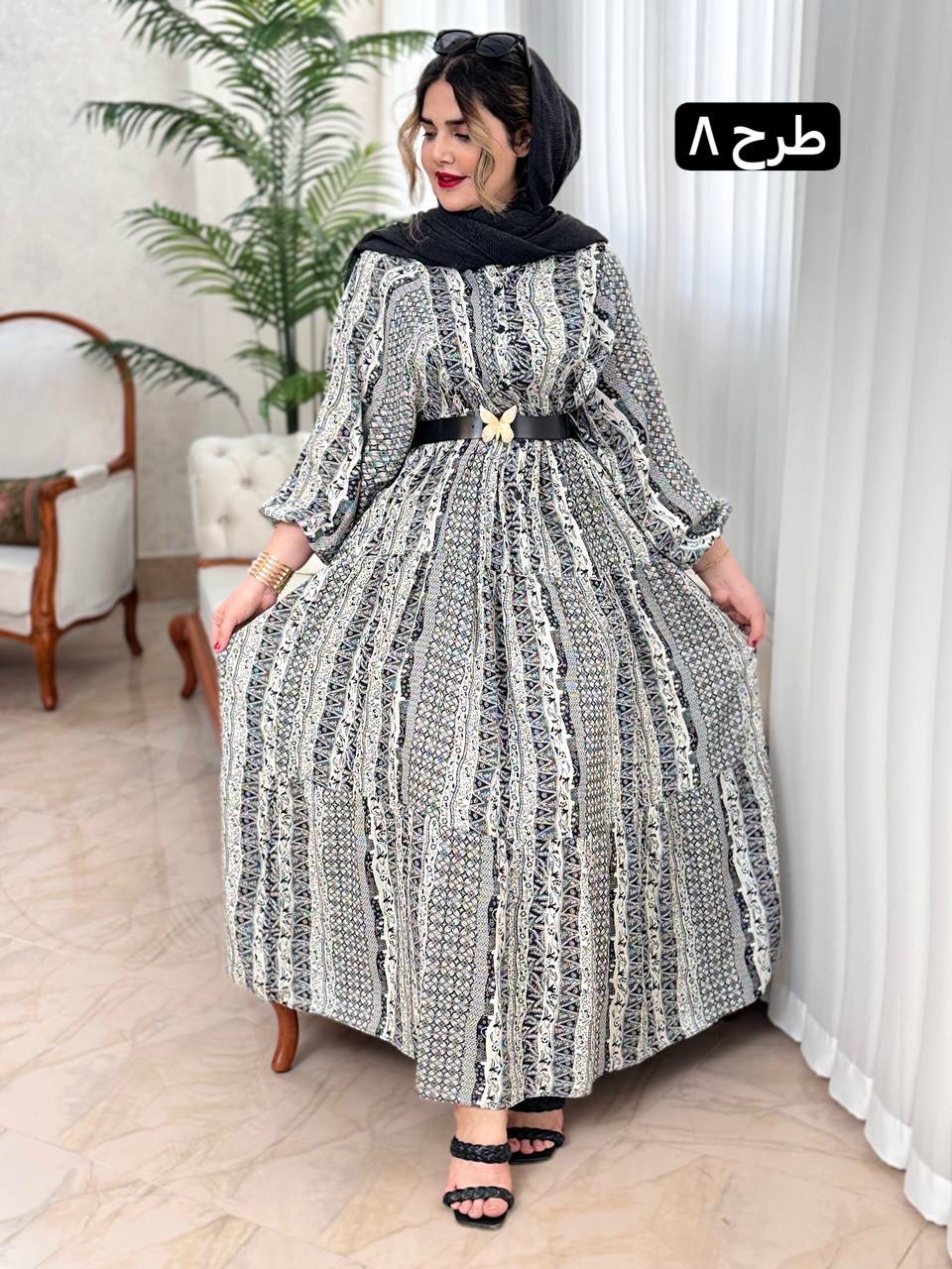 پیراهن دکمه دار سارا 1999
