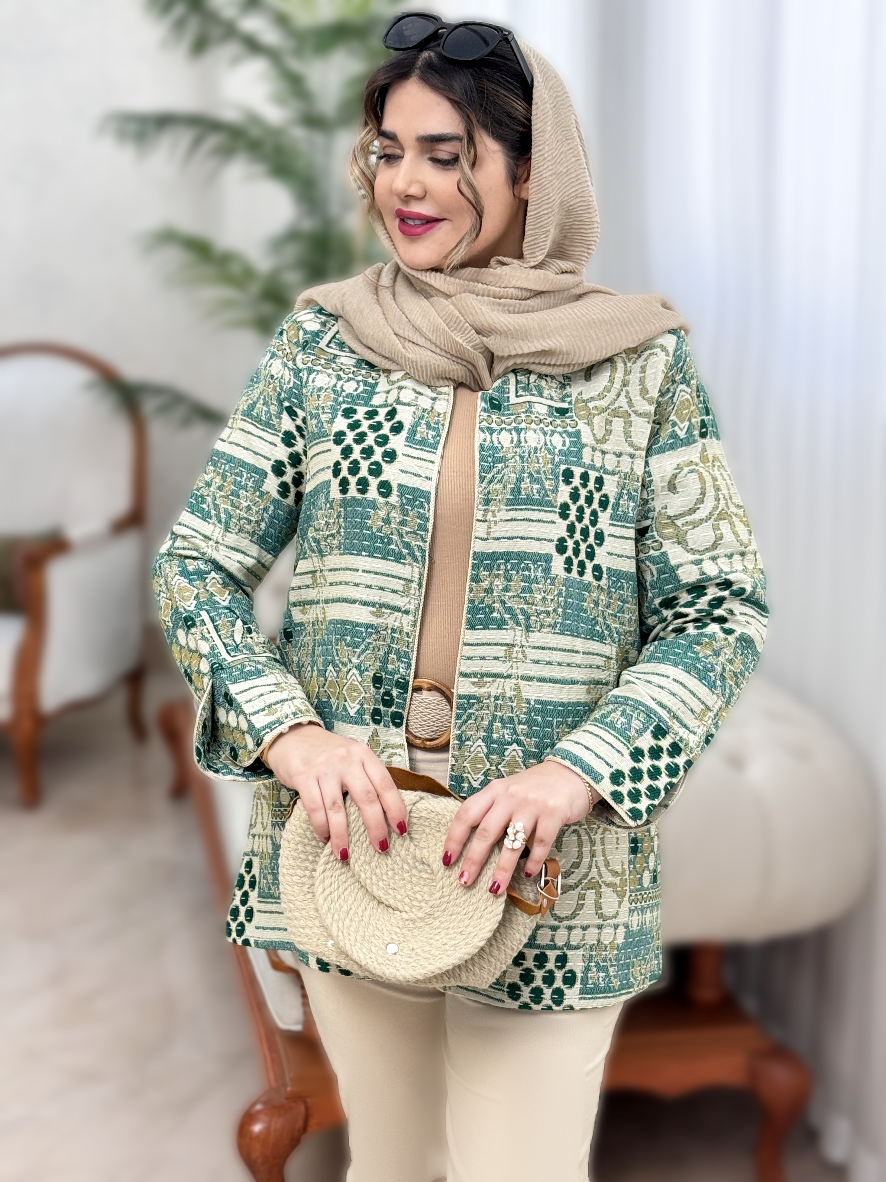 کت تافته نواردوزی 2077