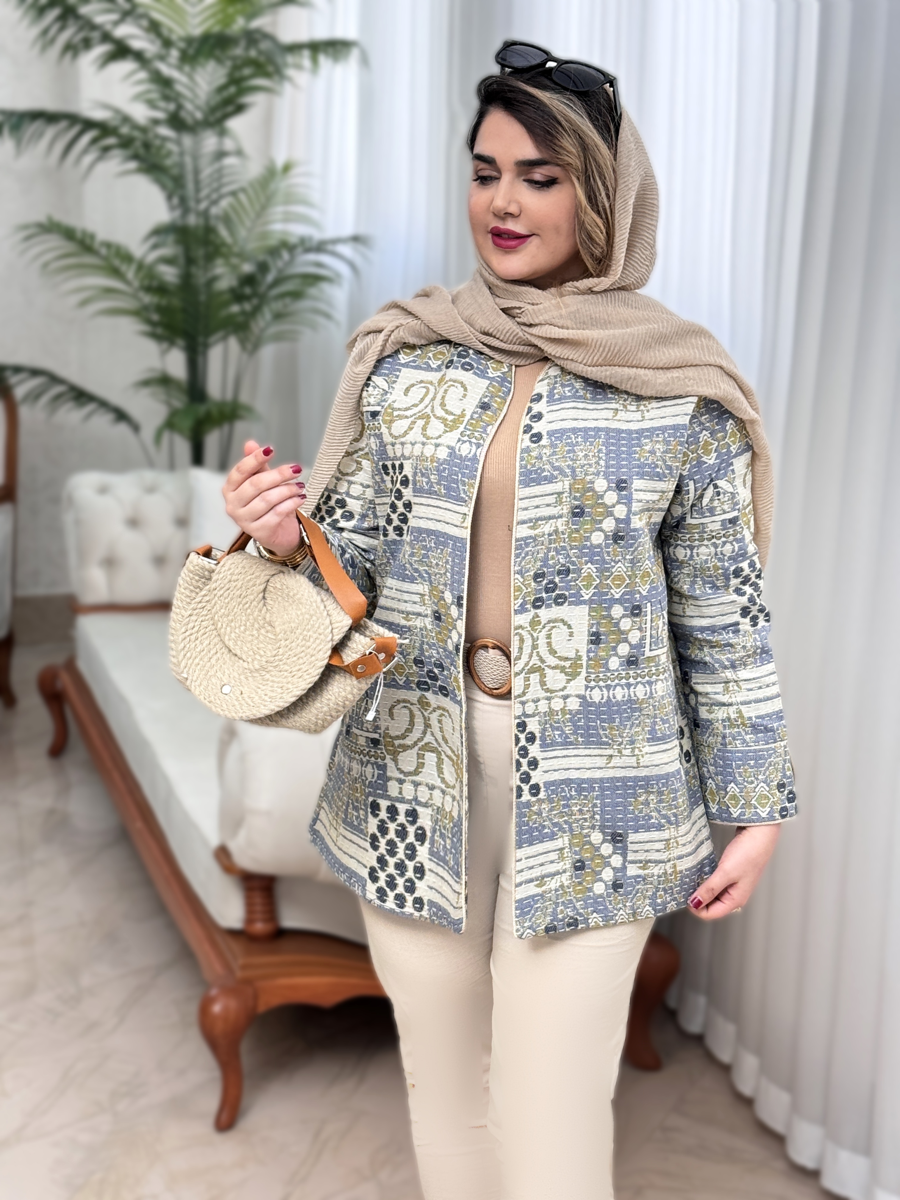 کت تافته نواردوزی 2077
