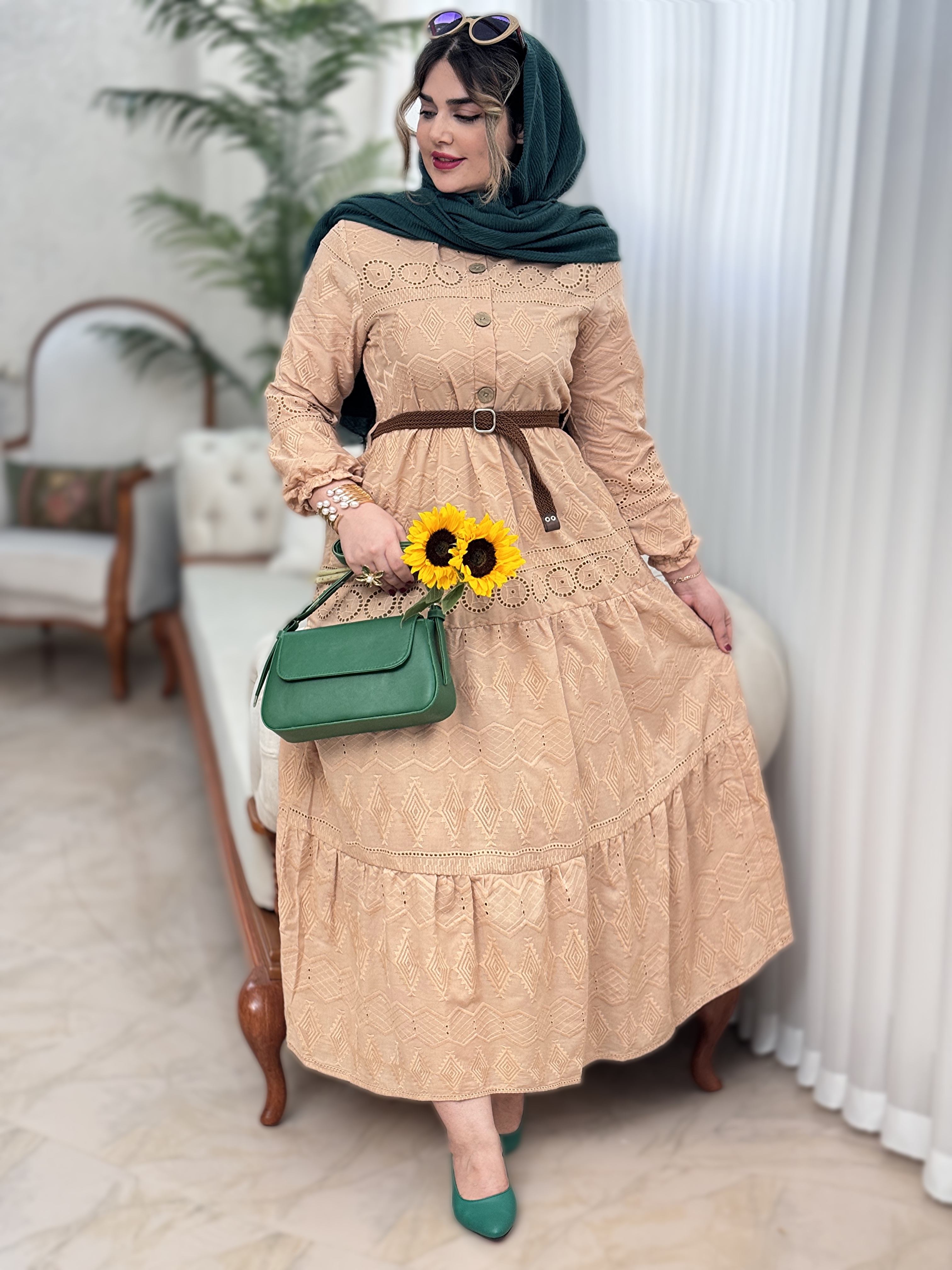 پیراهن مزونی ملودی 2085