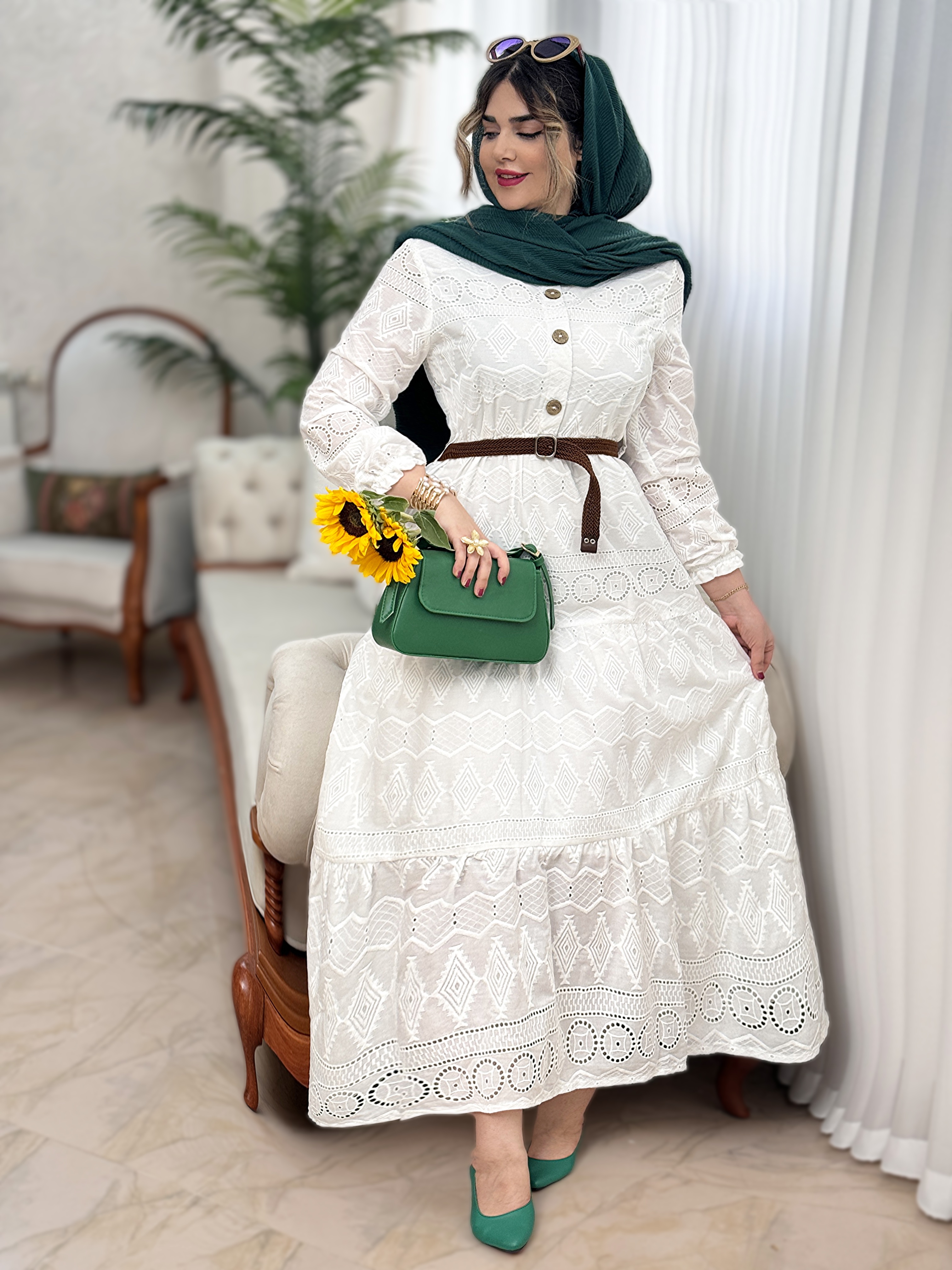 پیراهن مزونی ملودی 2085