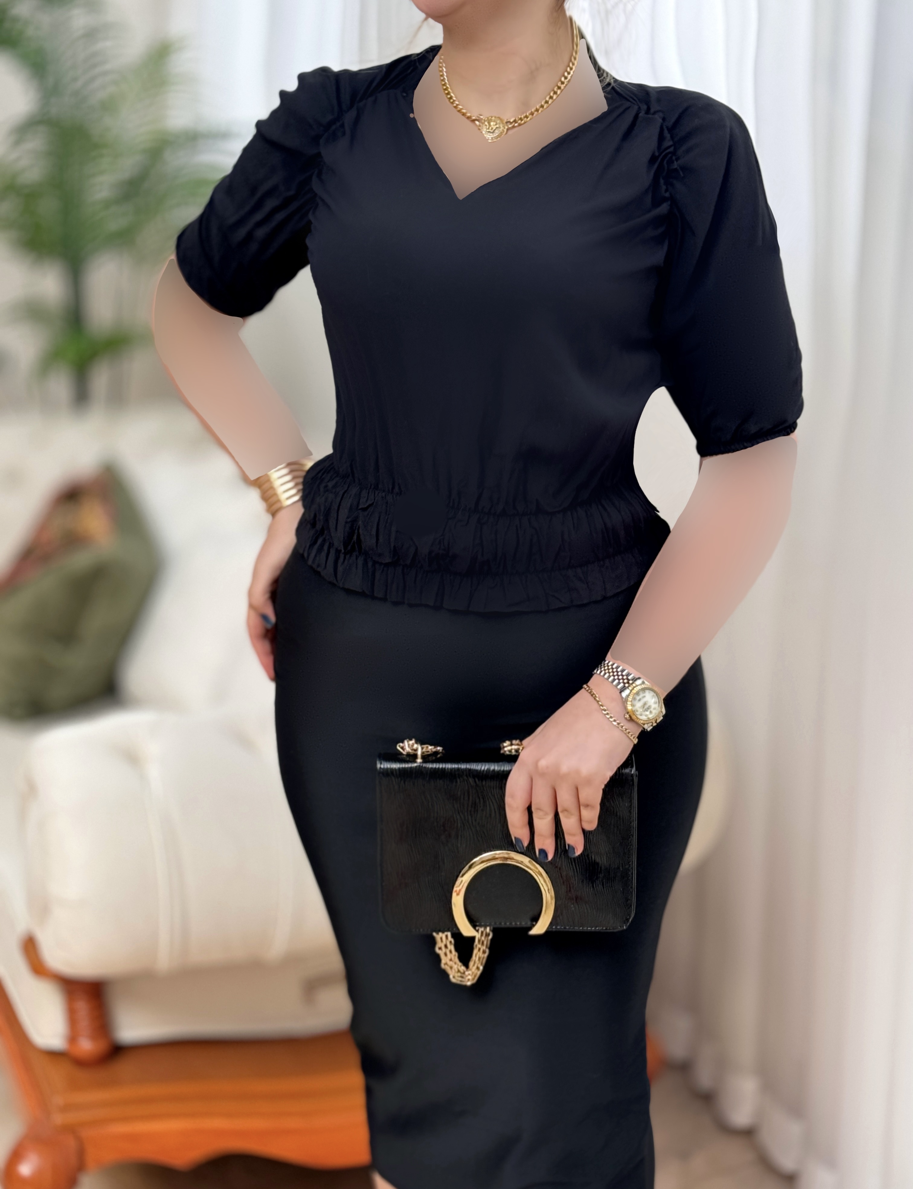 شومیز مشکی 2090