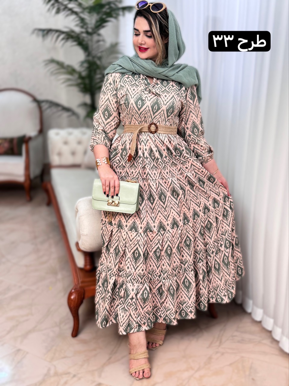 پیراهن فلور آذین کد ۱۵۰۱
