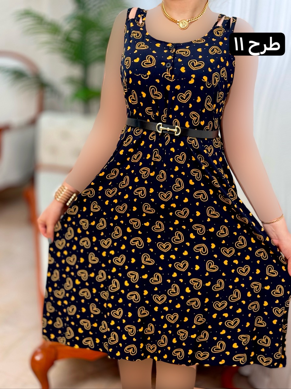پیراهن جلودکمه بندی 2124