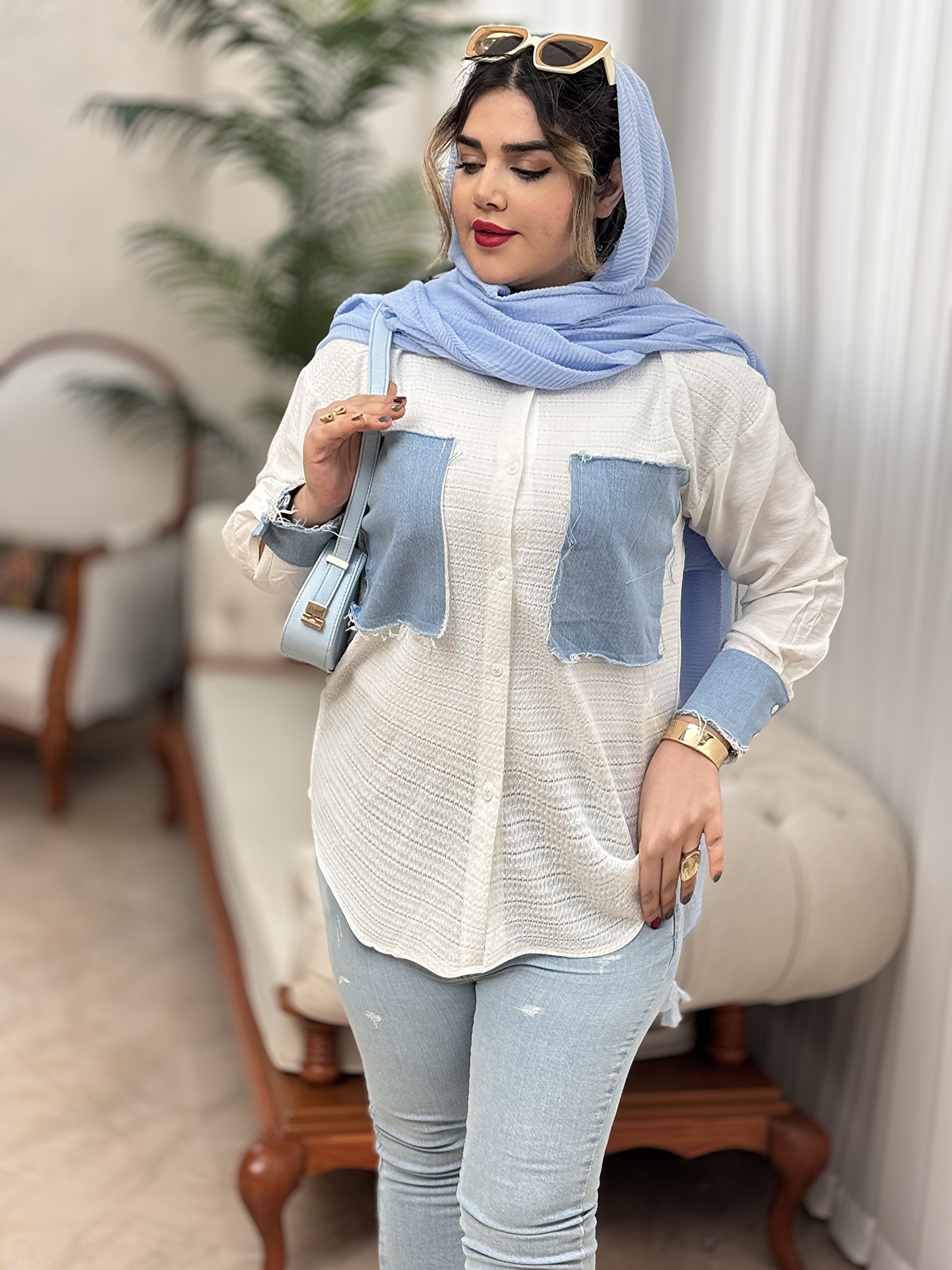 مانتو مراکشی جین2125
