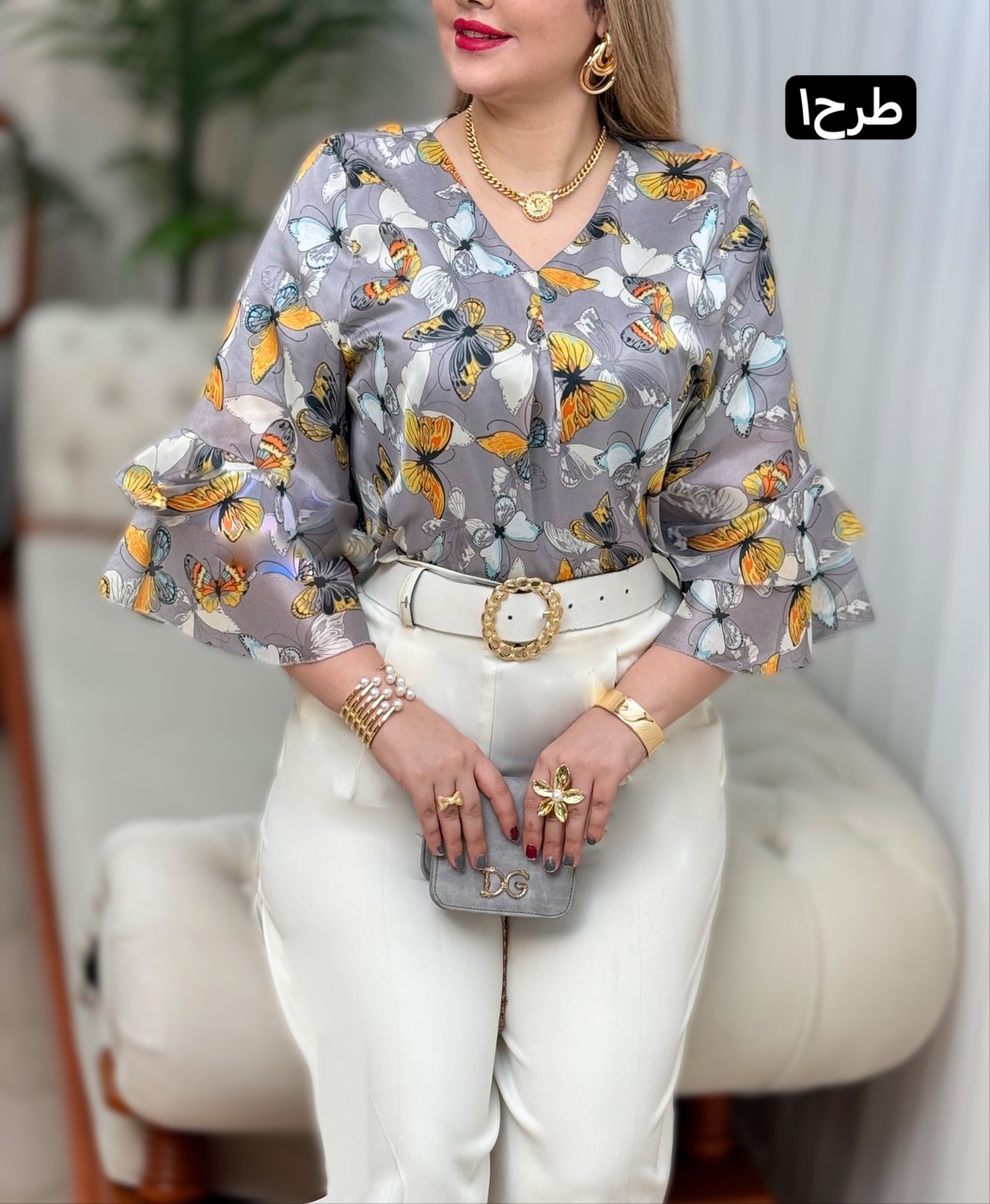 شومیز حریر تارا 2080