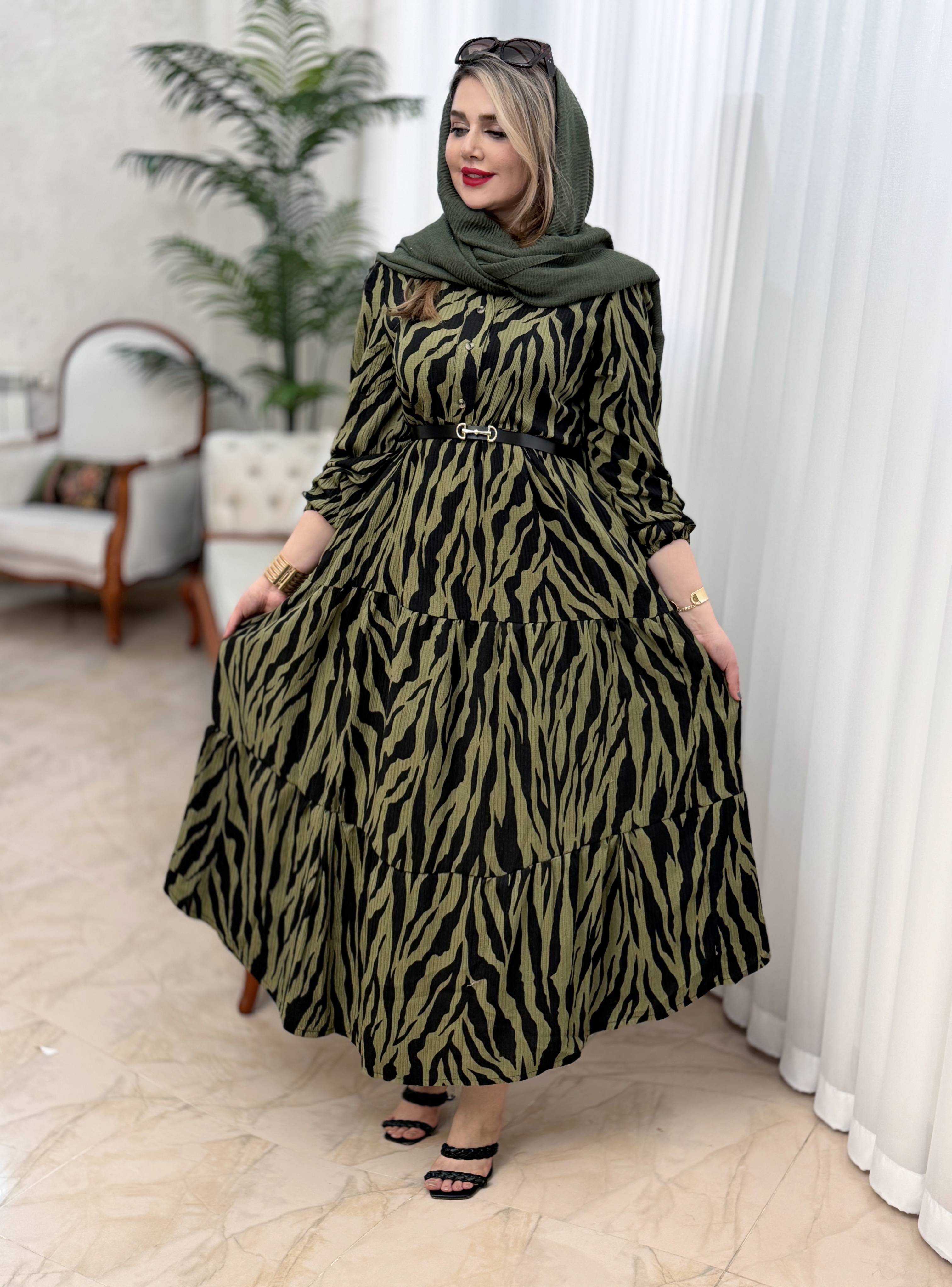 پیراهن زبرا 2137