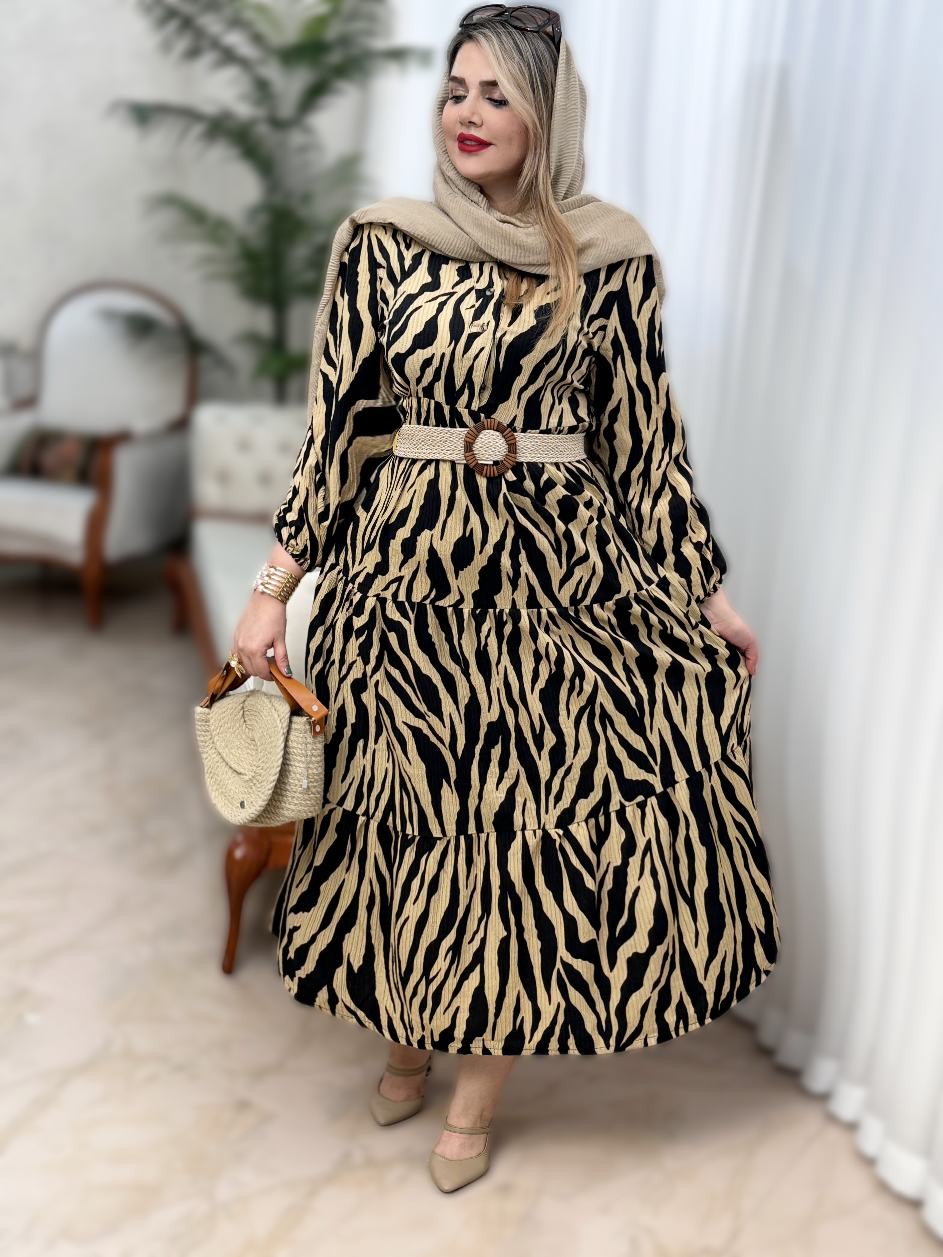 پیراهن زبرا 2137