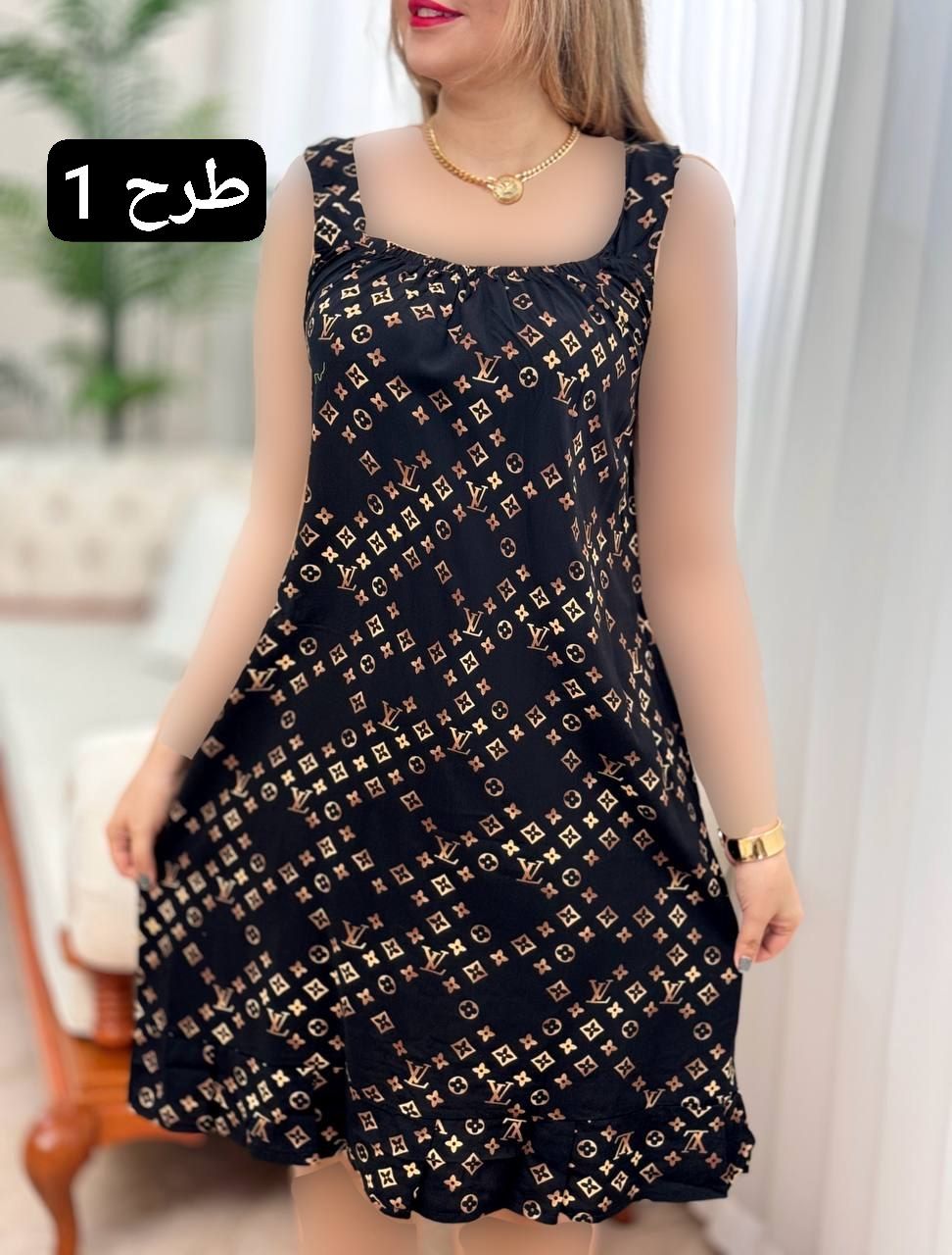 پیراهن سی گل 2138