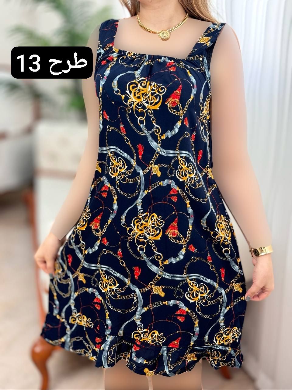 پیراهن سی گل 2138