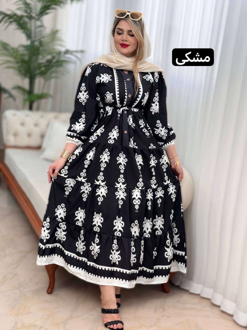 پیراهن فلور پیچک