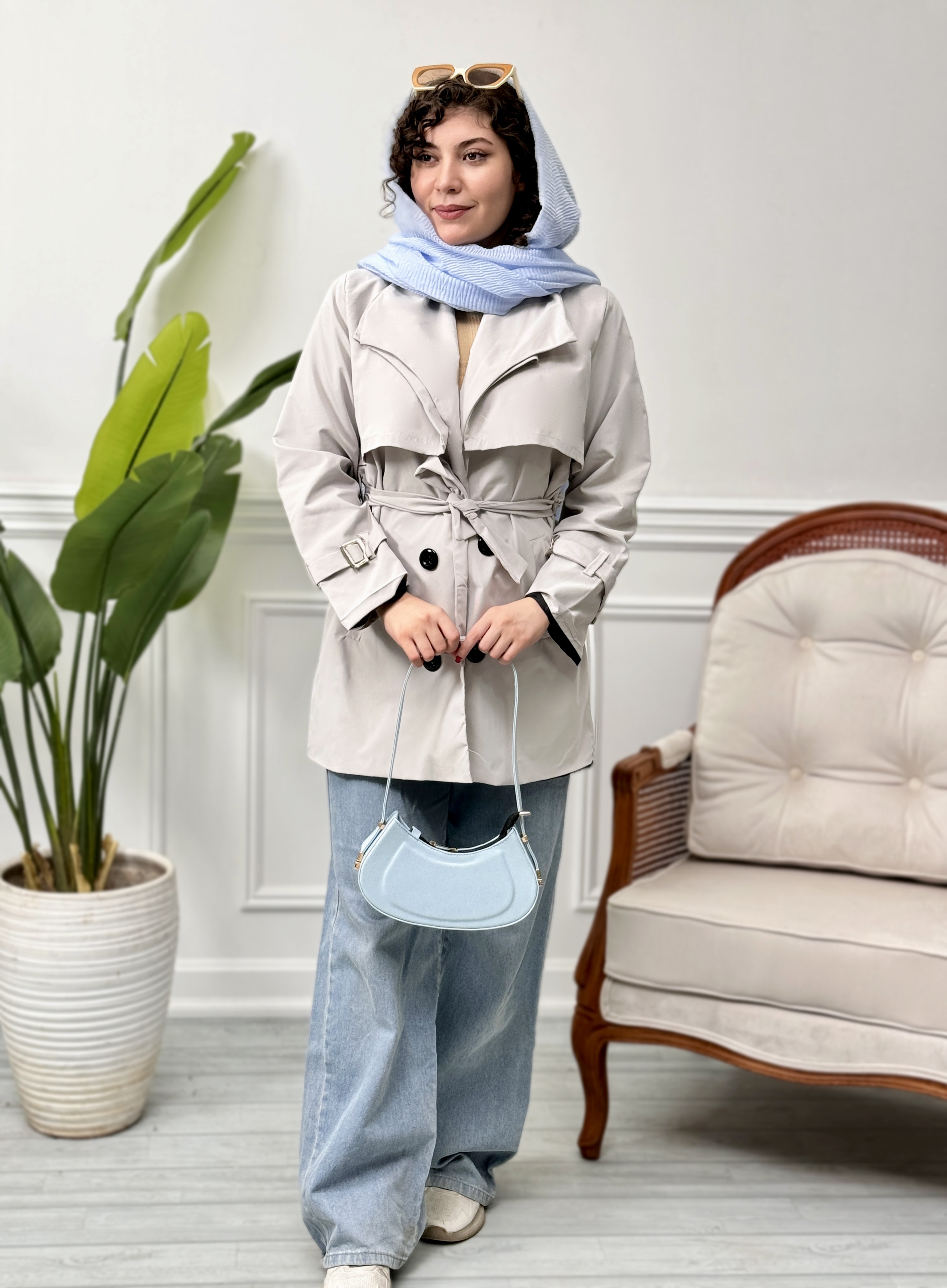 بارونی کتان زارا 2144