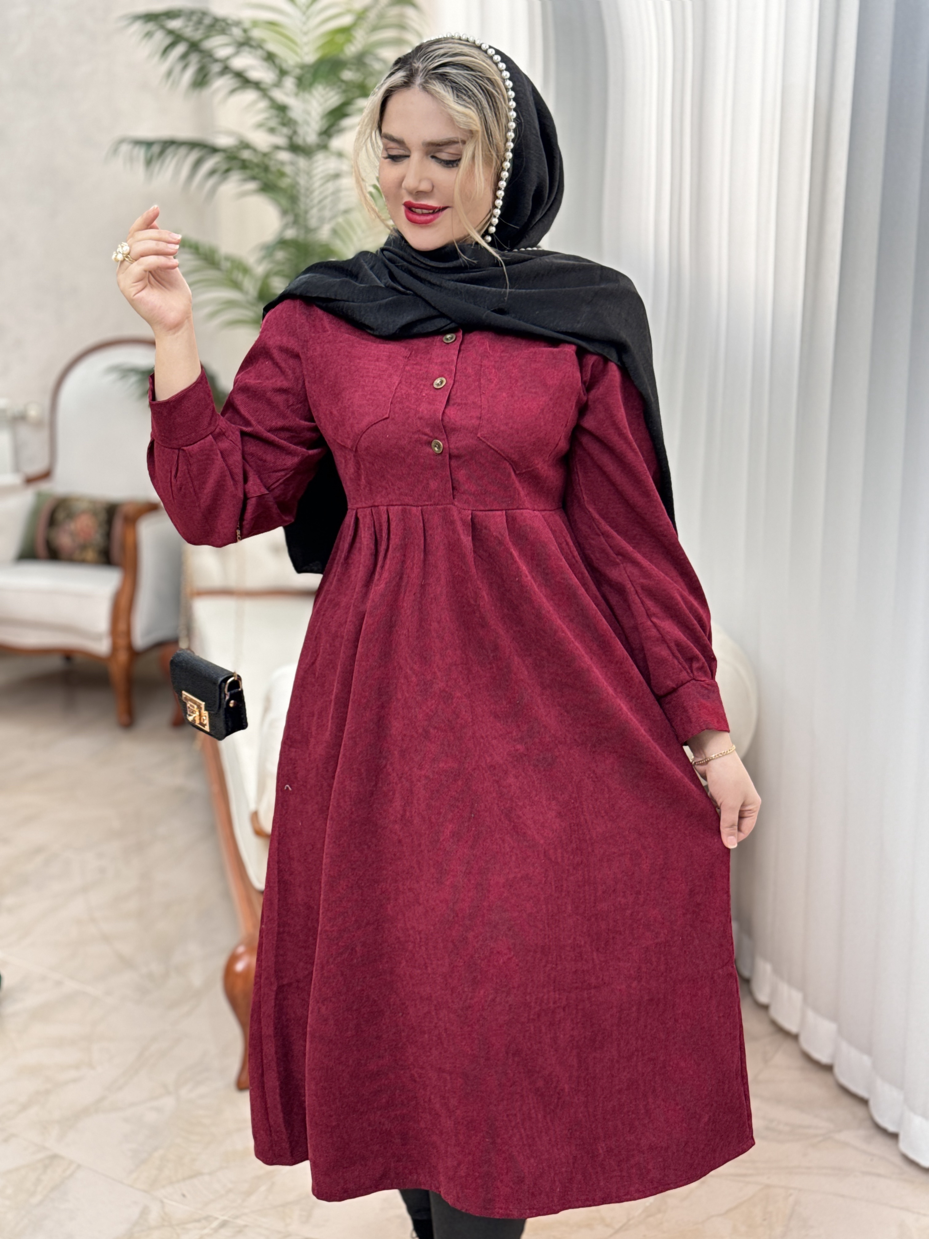 پیراهن کبریتی شهنار2146