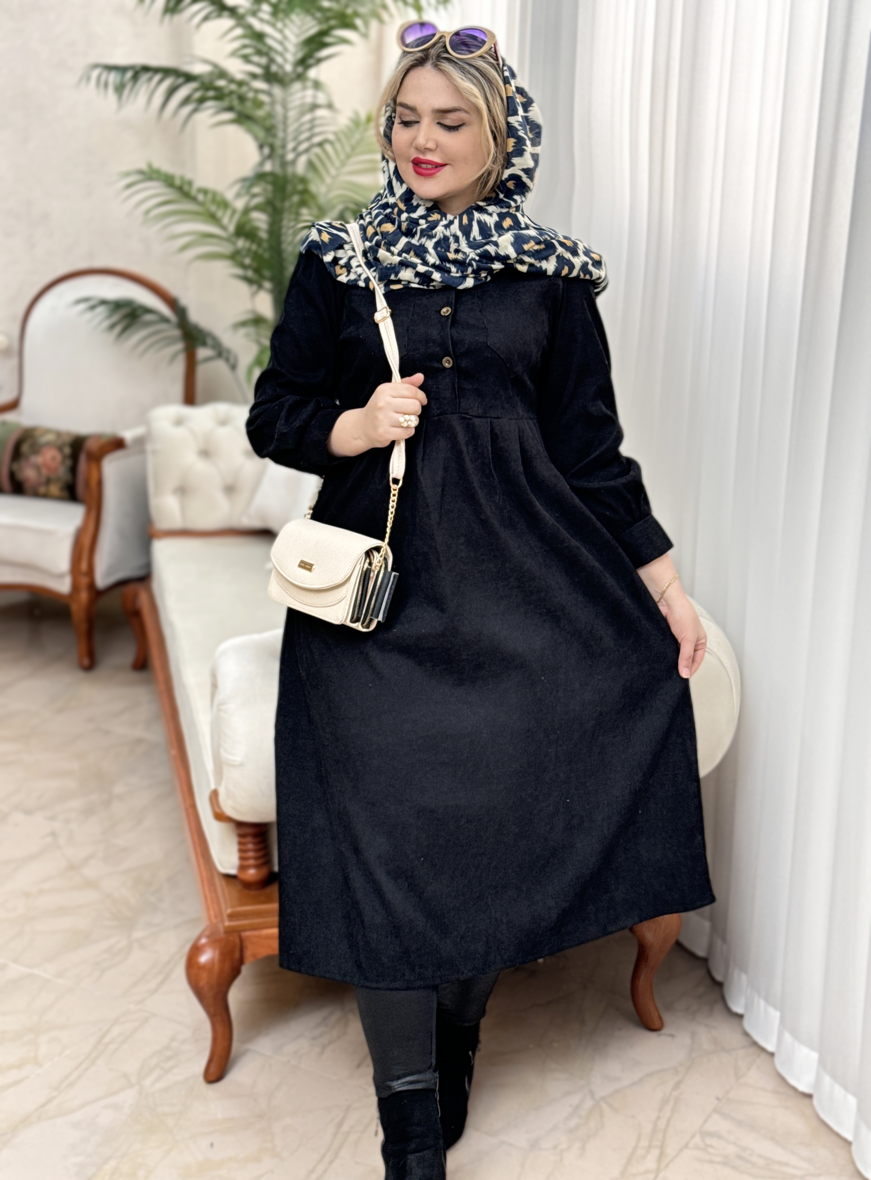 پیراهن کبریتی شهنار2146