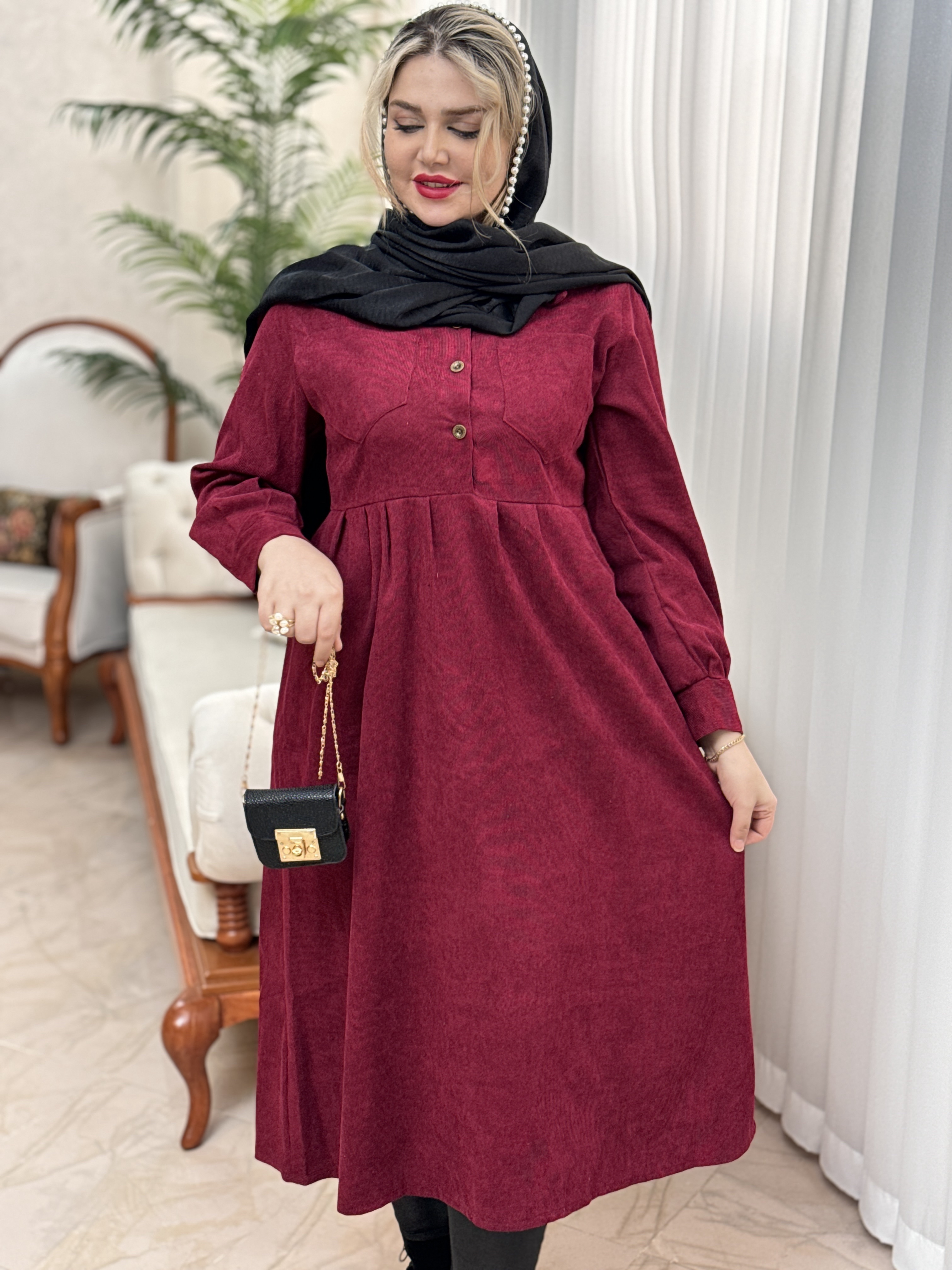 پیراهن کبریتی شهنار2146