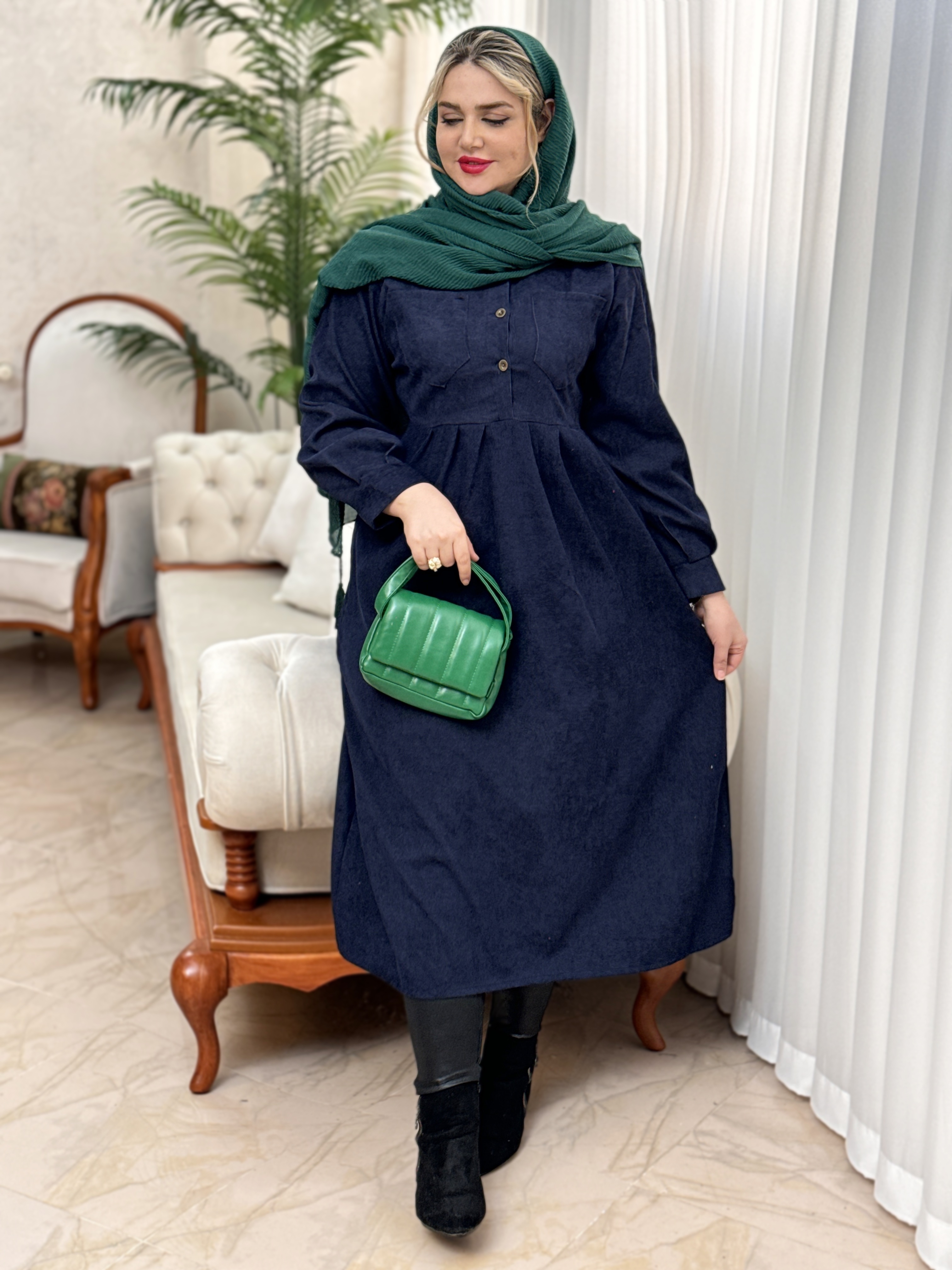 پیراهن کبریتی شهنار2146