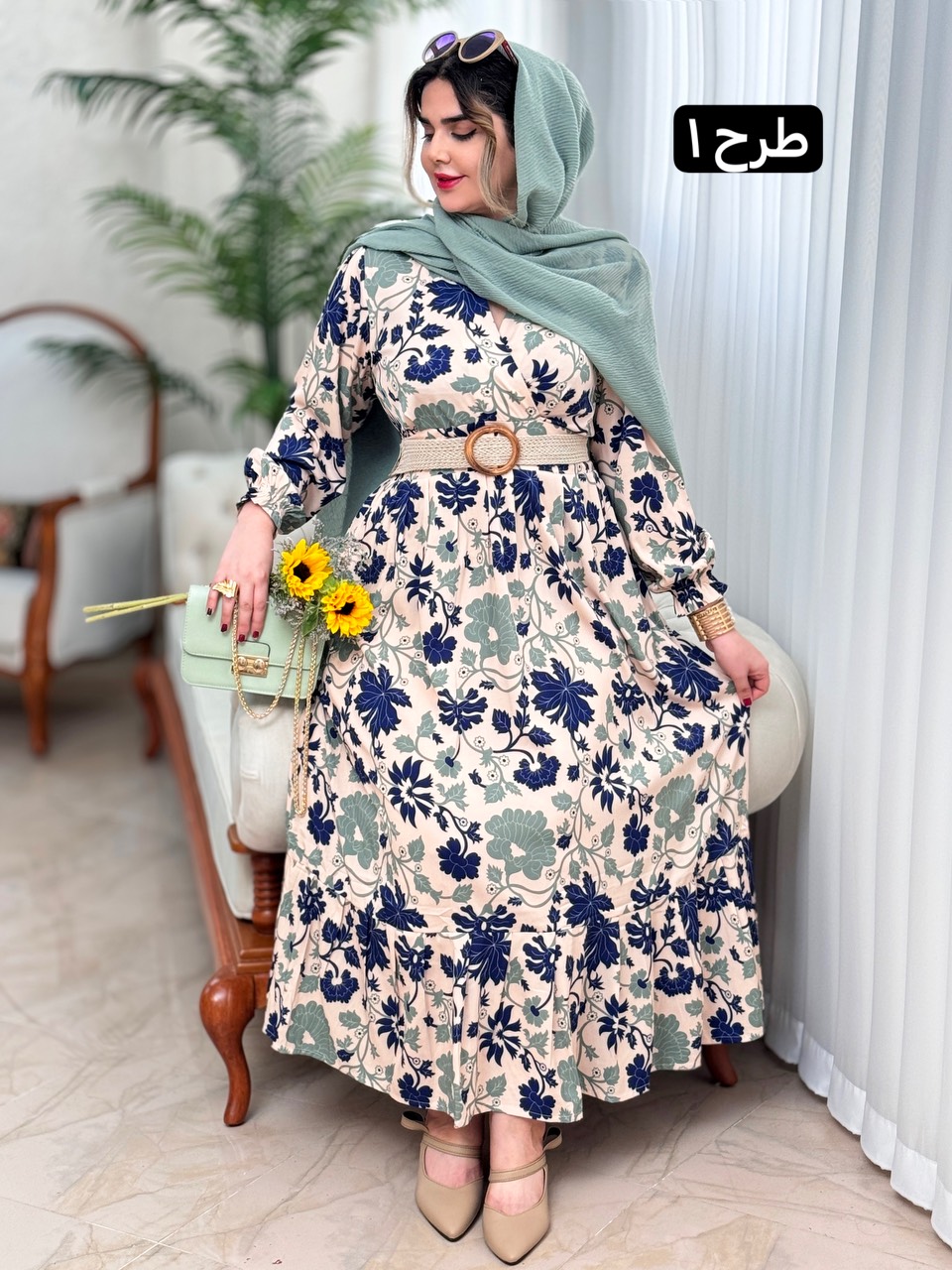 پیراهن فلور دنیا 2148
