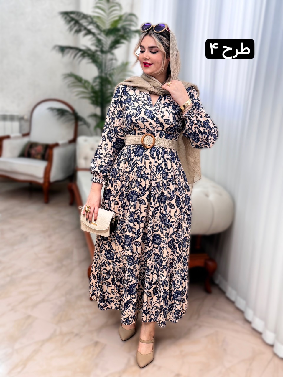 پیراهن فلور دنیا 2148