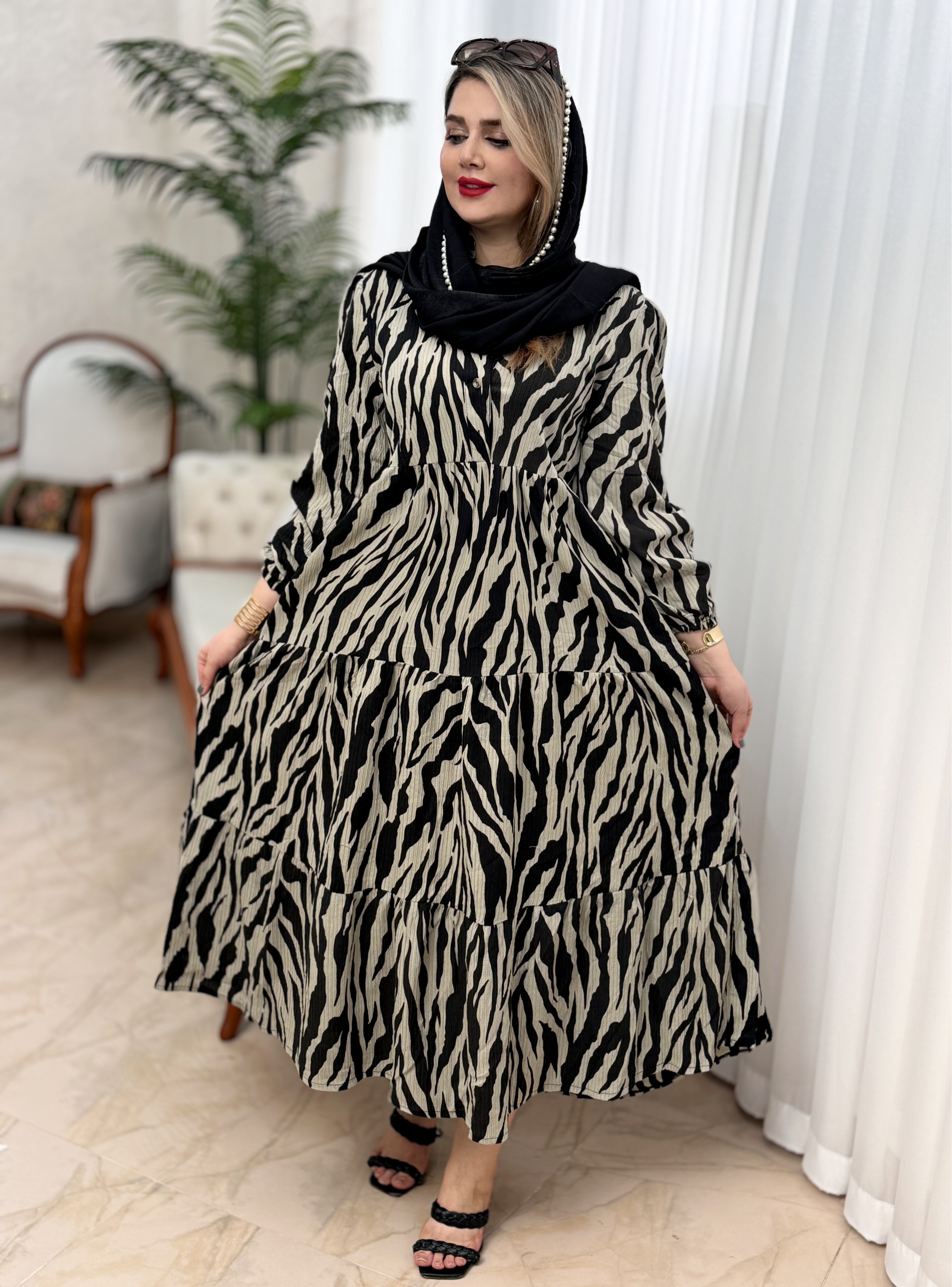 پیراهن زبرا 2137